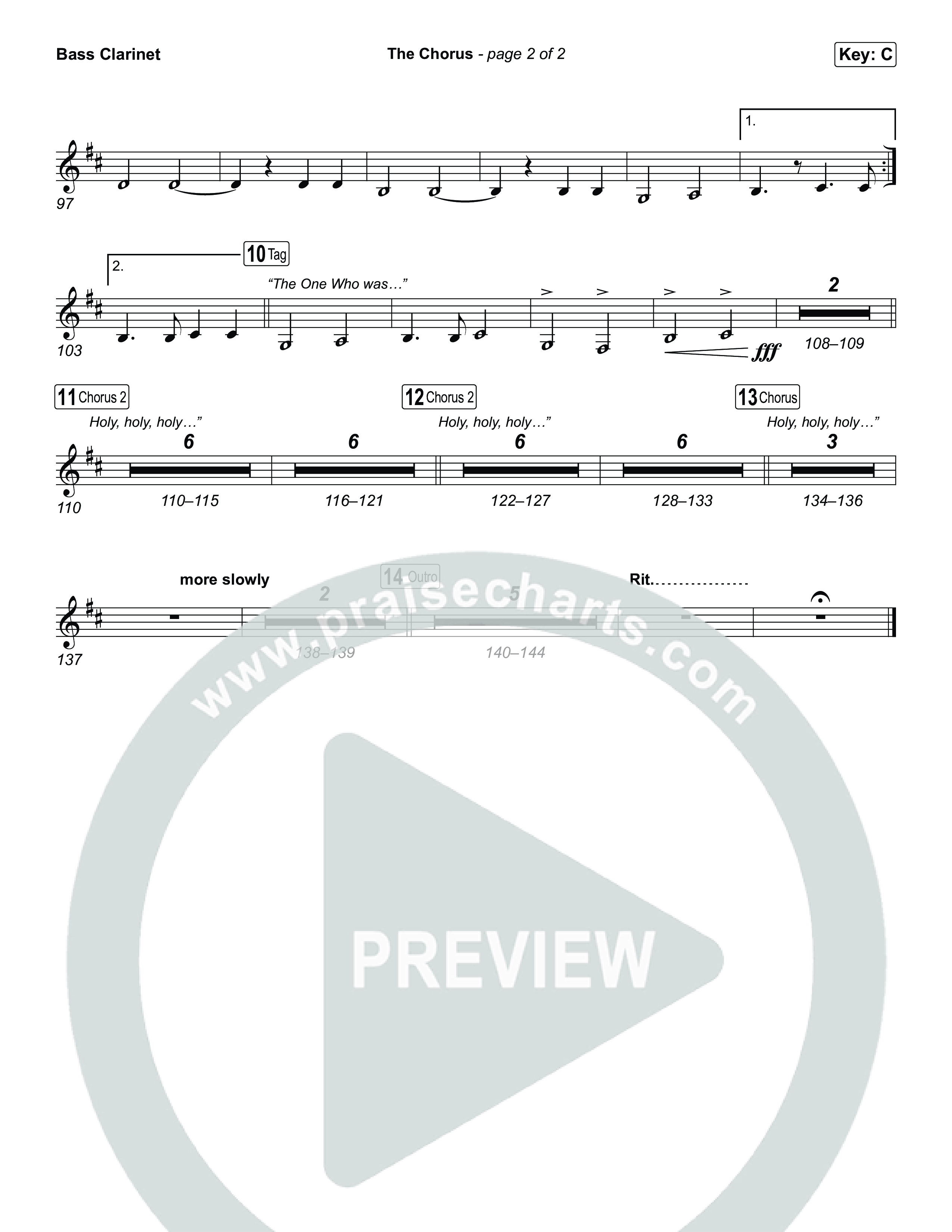 The Chorus Bass Clarinet (The Belonging Co)