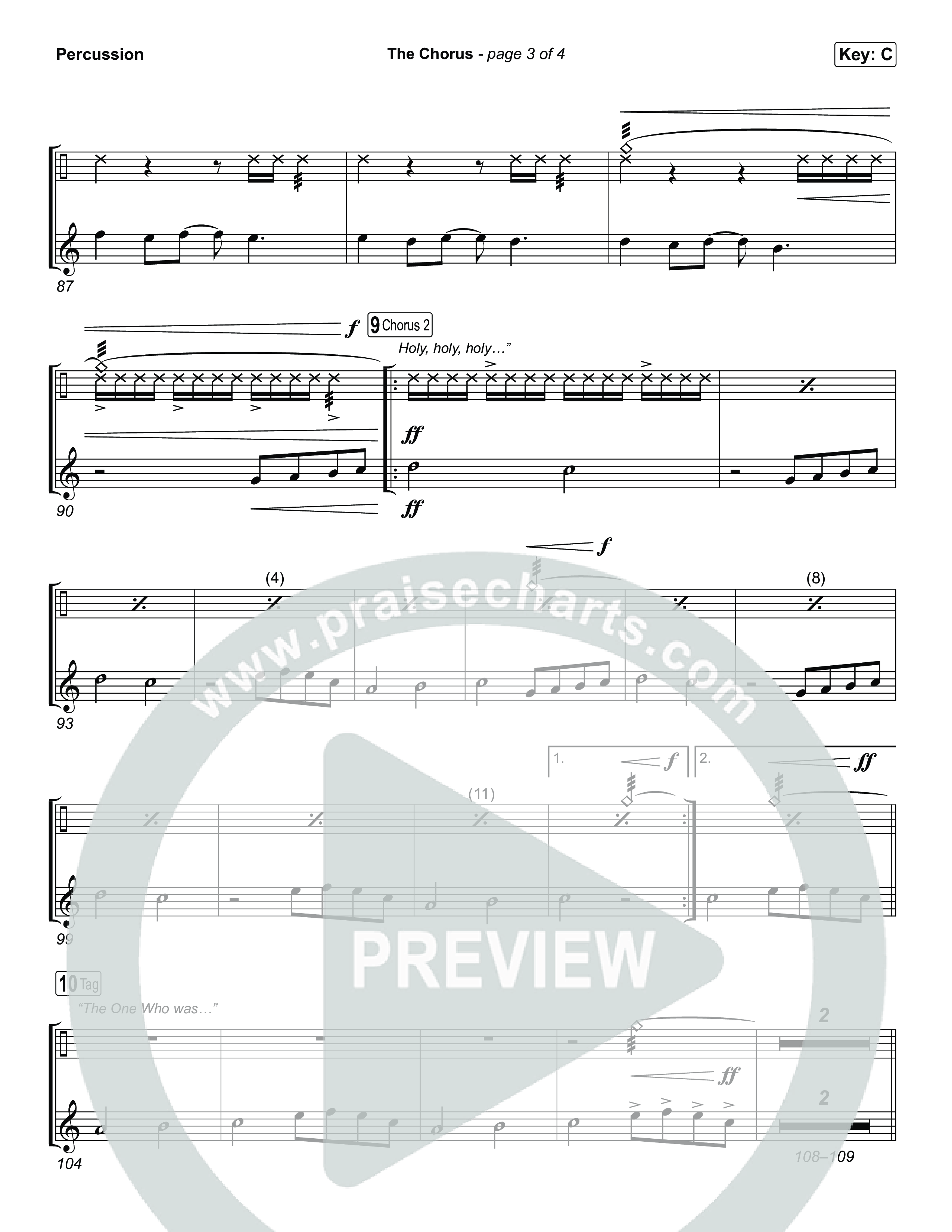 The Chorus Percussion (The Belonging Co)