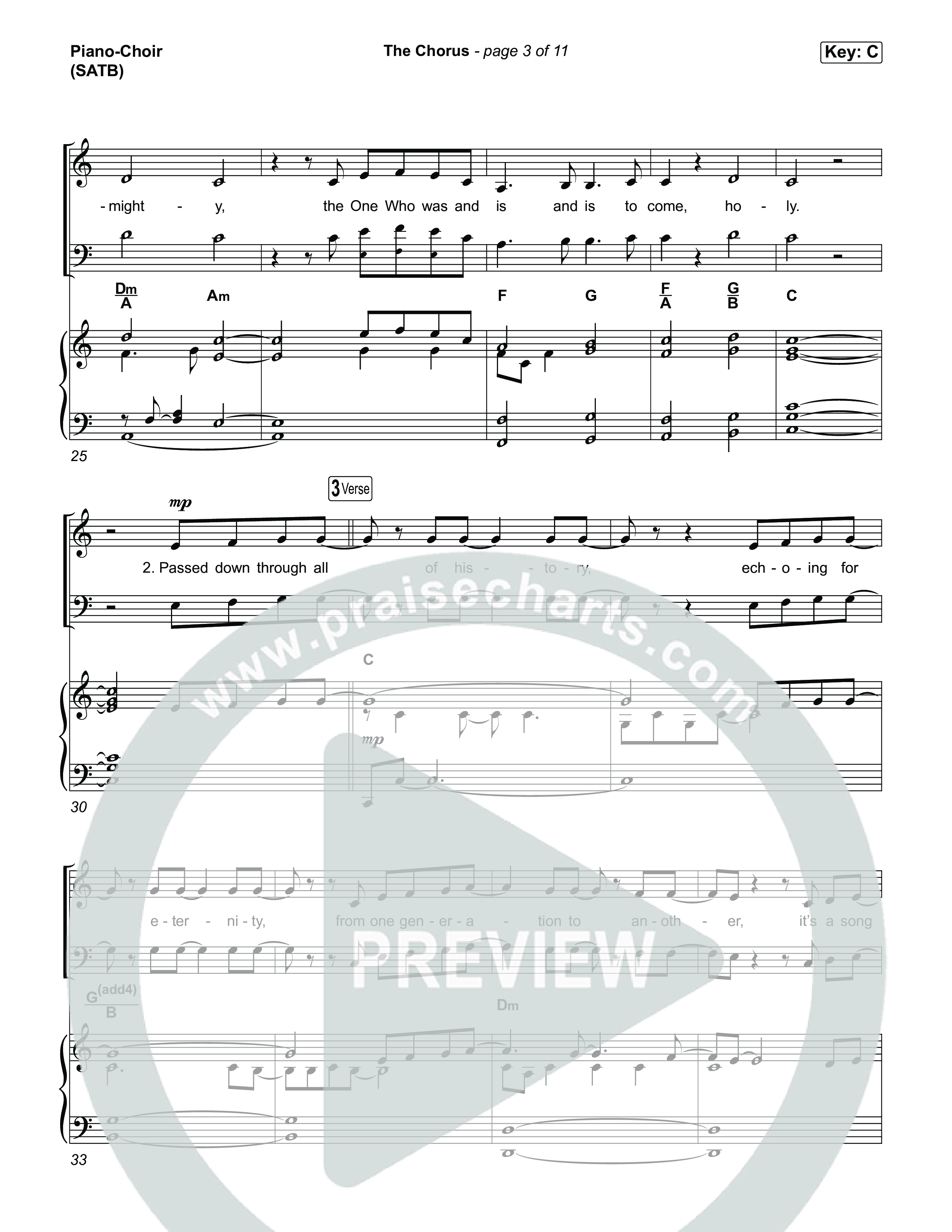 The Chorus Piano/Vocal Pack (The Belonging Co)