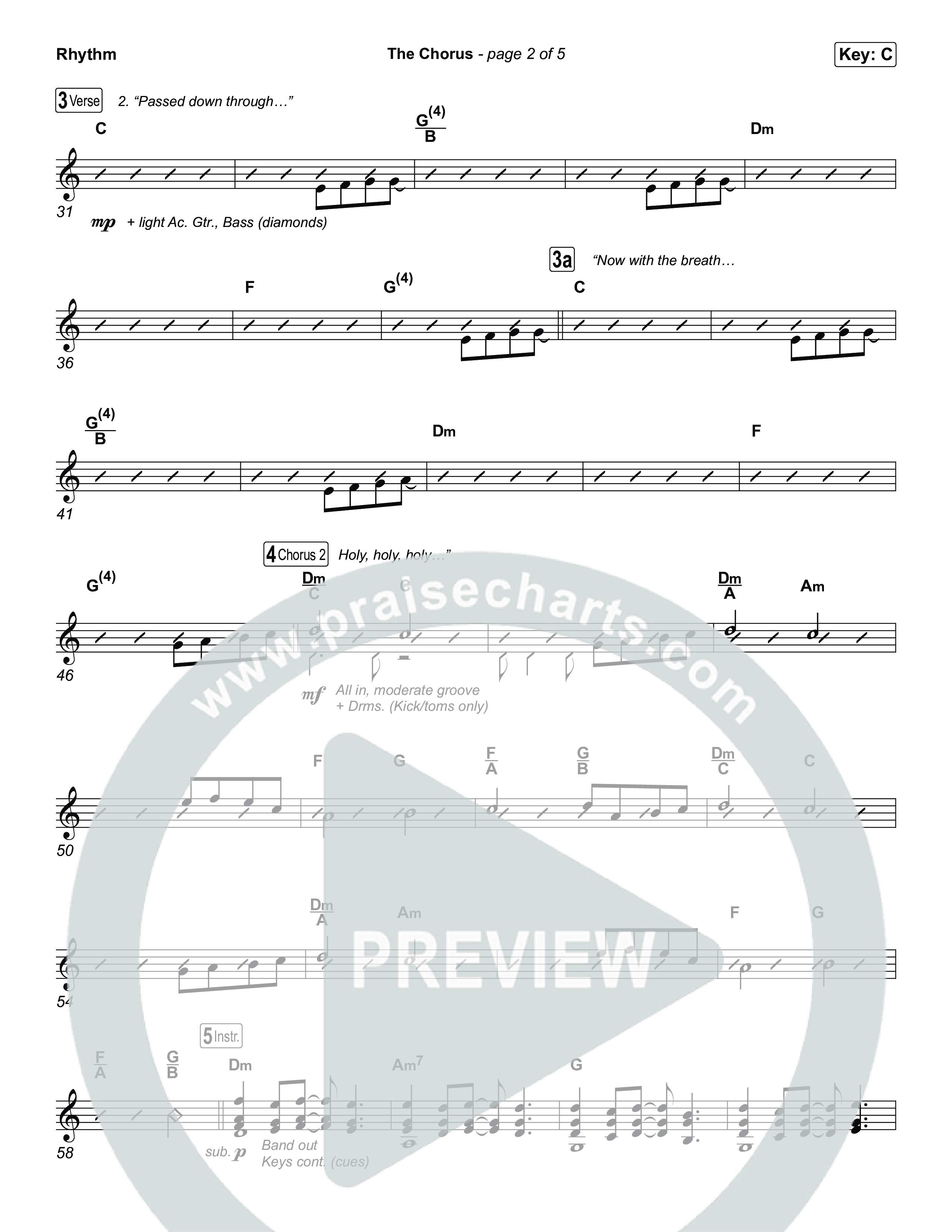 The Chorus Rhythm Pack (The Belonging Co)