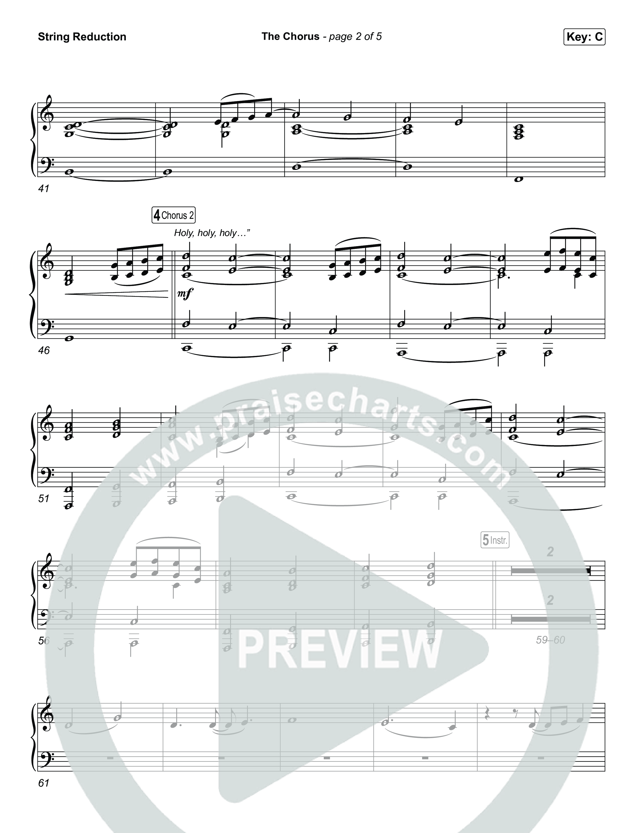 The Chorus String Reduction (The Belonging Co)