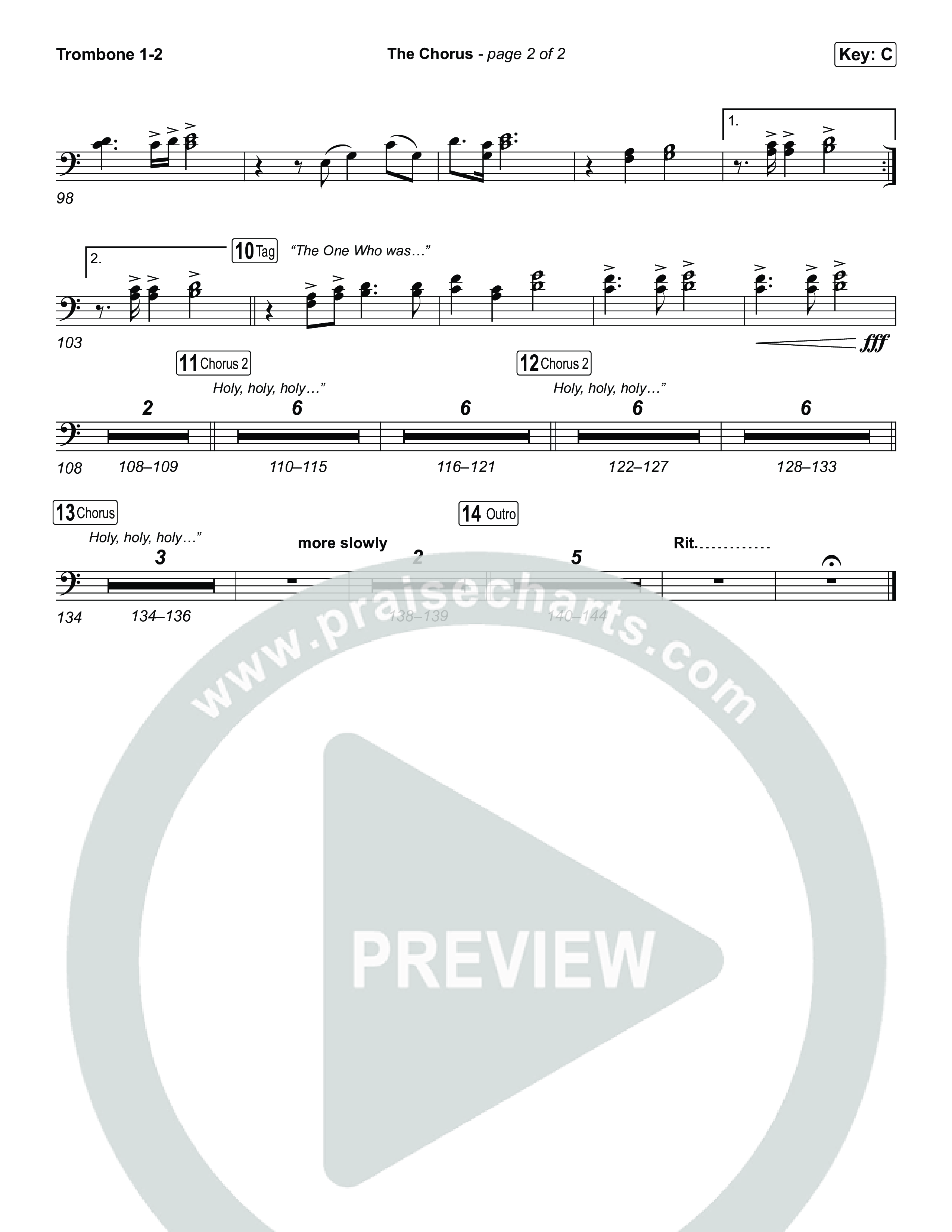 The Chorus Trombone 1/2 (The Belonging Co)