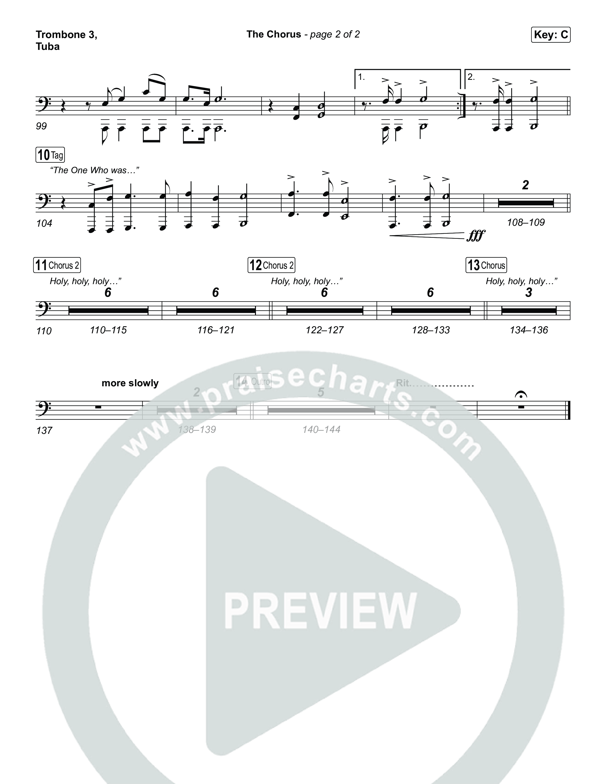 The Chorus Trombone 3/Tuba (The Belonging Co)