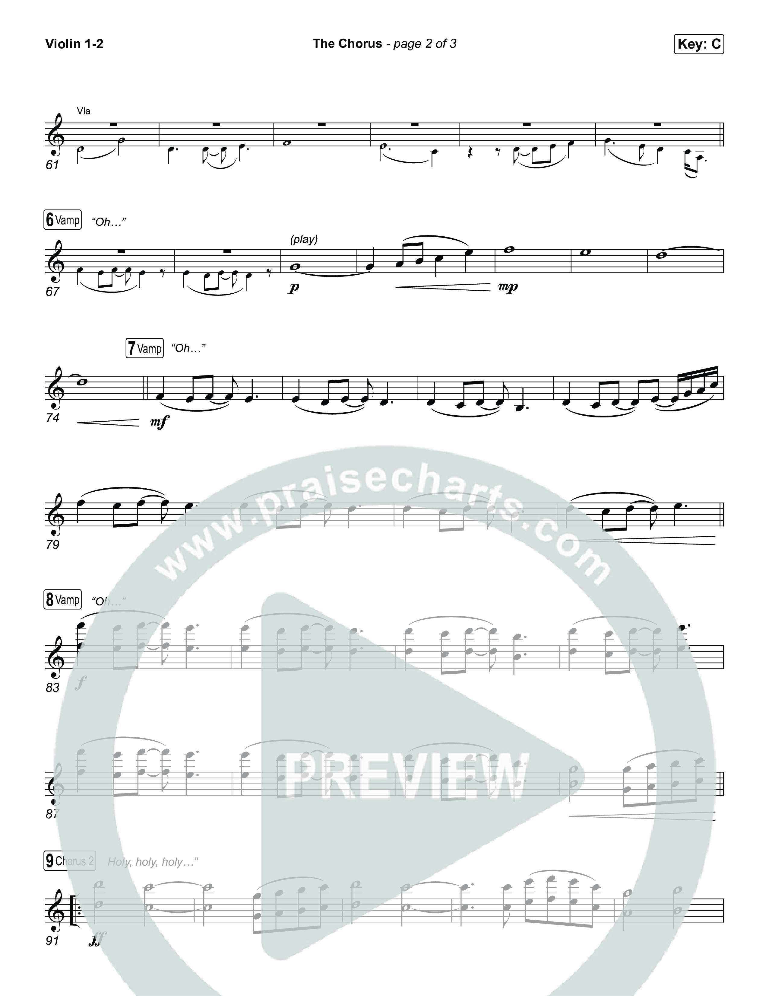 The Chorus Violin 1,2 (The Belonging Co)