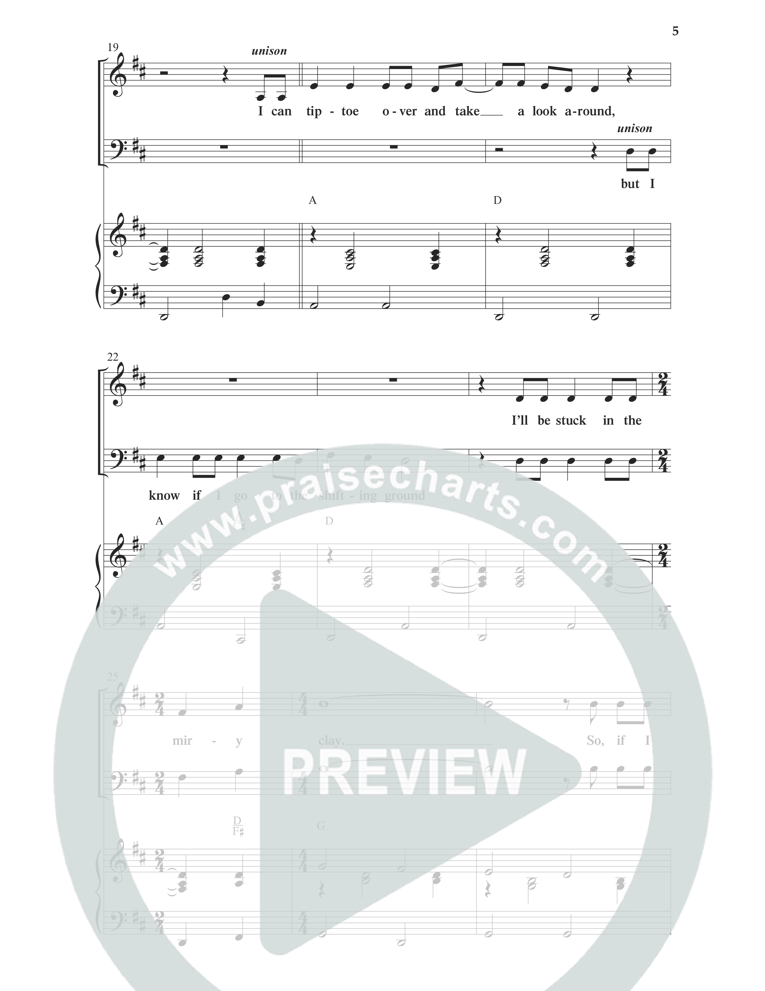 Right In The Middle (Choral Anthem SATB) Anthem (SATB/Piano) (Word Music Choral / Arr. Russell Mauldin)