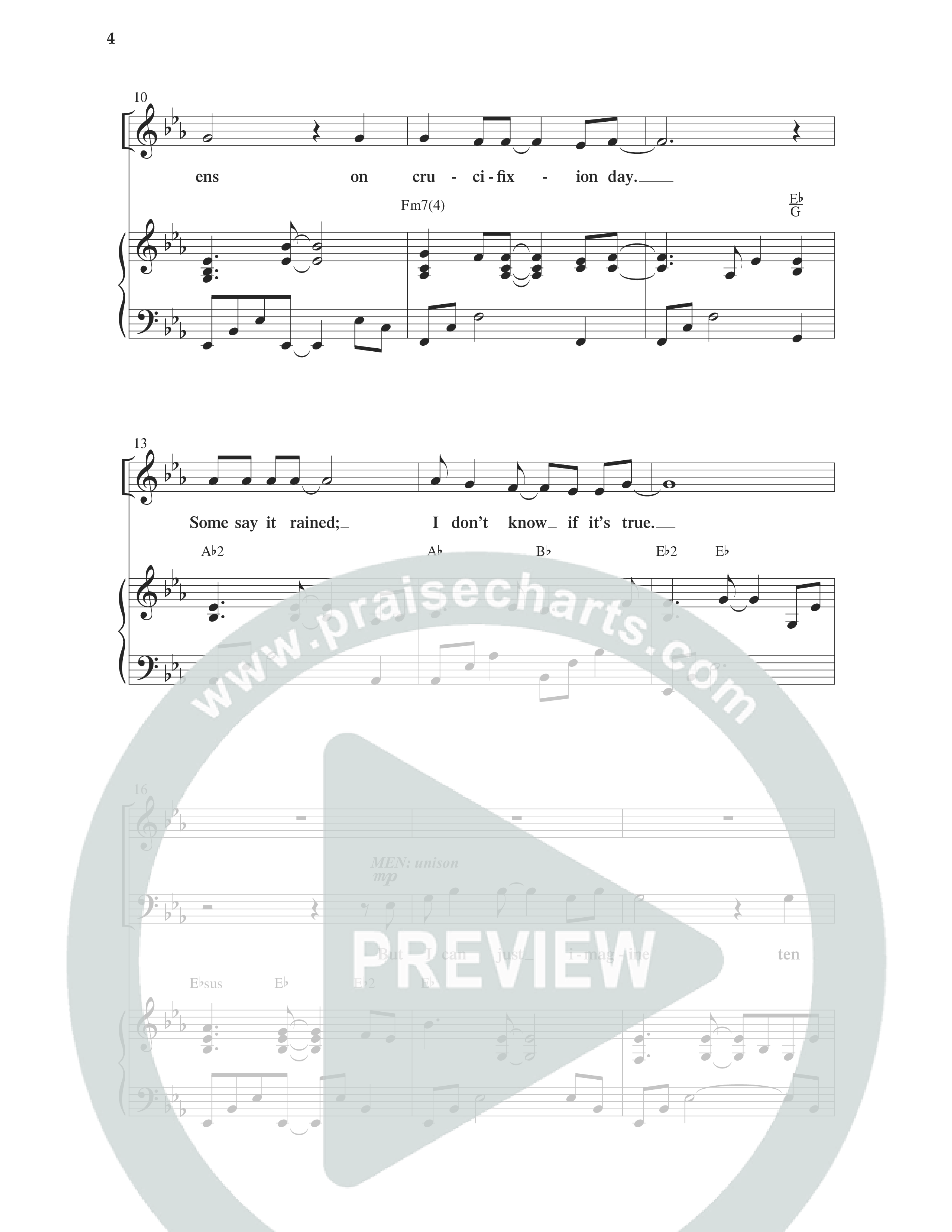 Ten Thousand Angels Cried (Choral Anthem SATB) Anthem (SATB/Piano) (Word Music Choral / David Patillo)