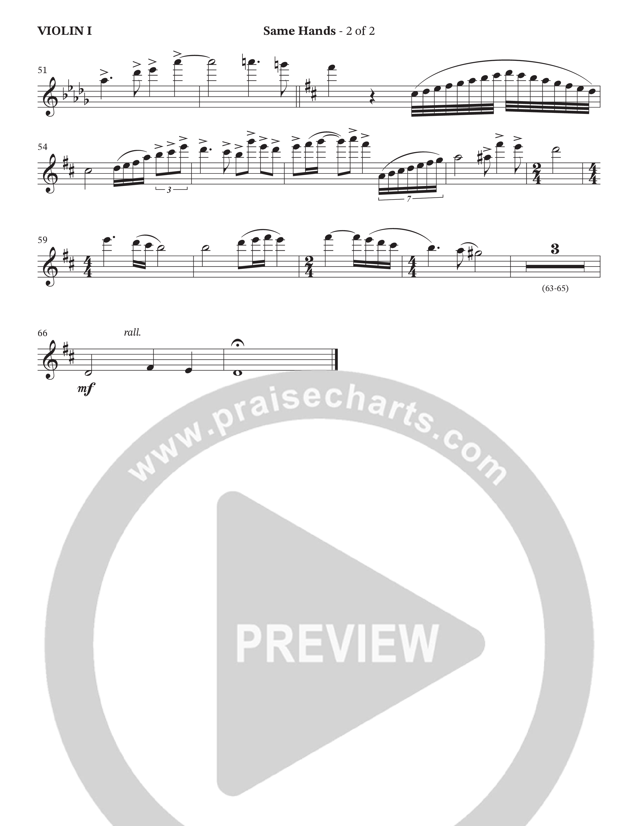 Same Hands (Choral Anthem SATB) String Pack (StowTown Worship / Arr. Wayne Haun)
