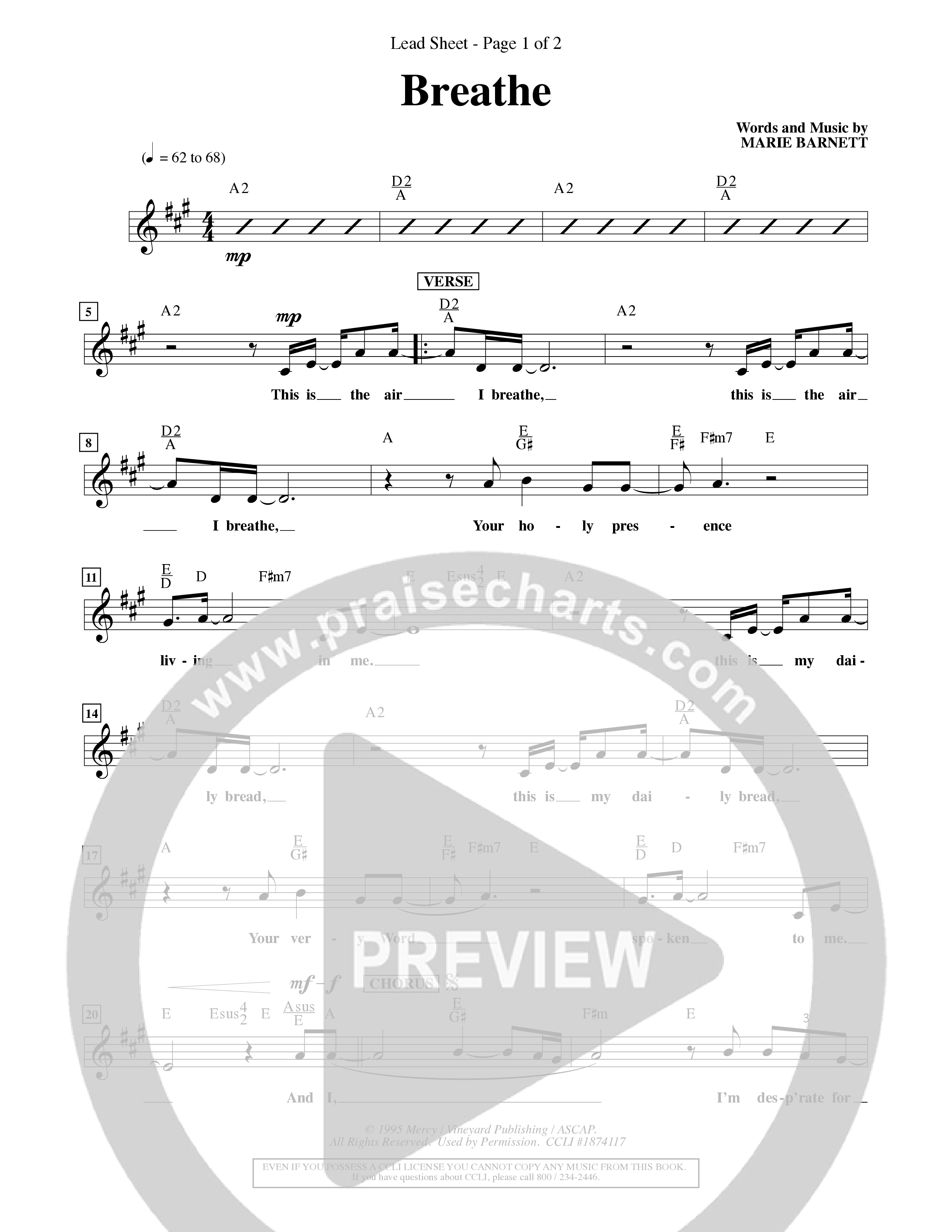 Breathe (Choral Anthem SATB) Rhythm Pack (Word Music Choral / Orch. Keith Wilbanks)