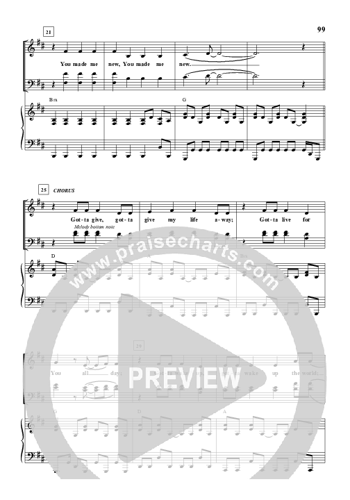 Wake Up The World Lead & Piano (Gateway Worship)