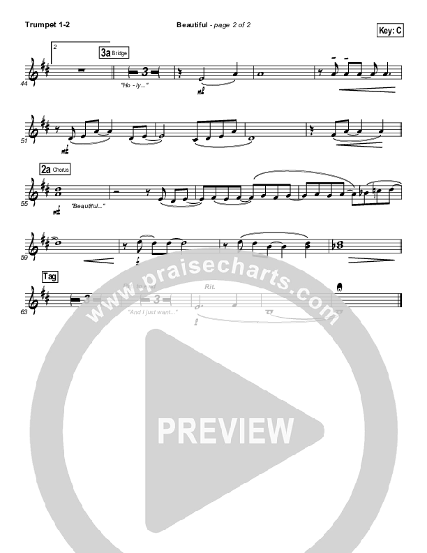 Beautiful Trumpet 1,2 (Gateway Worship)