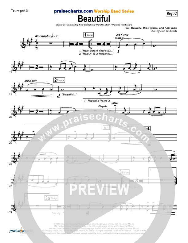Beautiful Trumpet 3 (Gateway Worship)