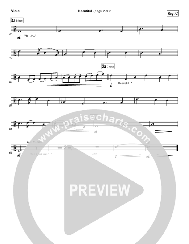 Beautiful Viola (Gateway Worship)