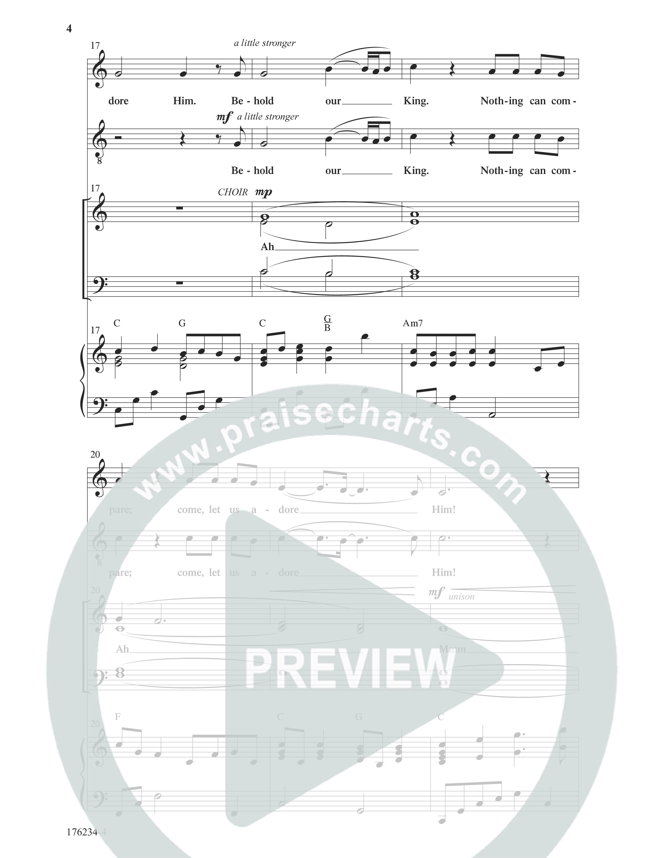 Behold Our God (Choral Anthem SATB) Anthem (SATB/Piano) (Word Music Choral / Arr. Joshua Spacht)