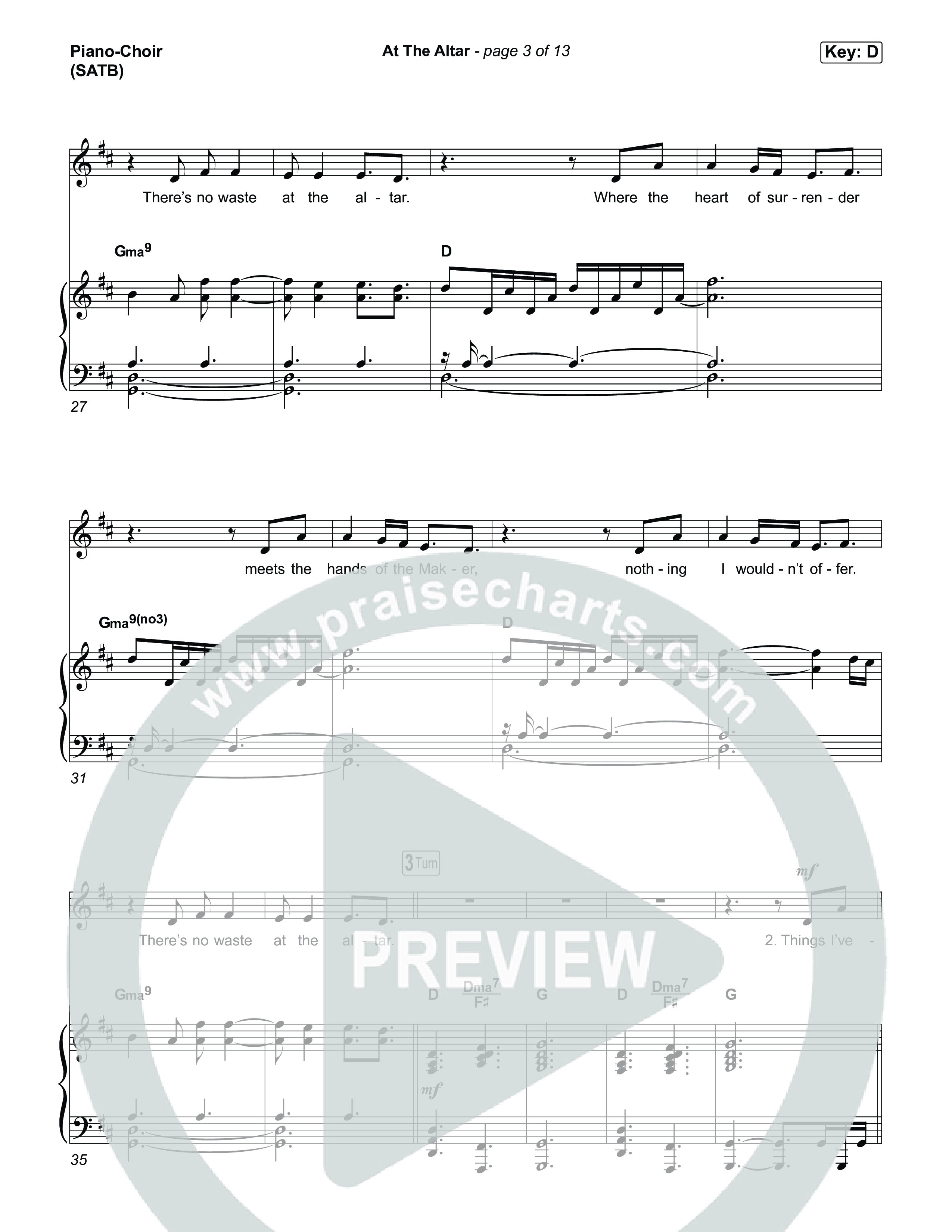 At The Altar (Song Session) Piano/Vocal (SATB) (Lizzie Morgan / Essential Worship)