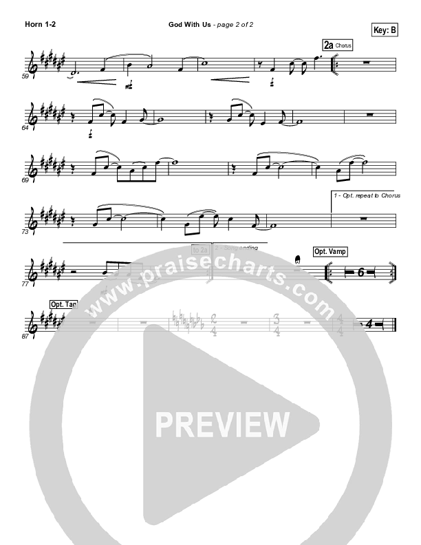 God With Us Brass Pack (MercyMe)