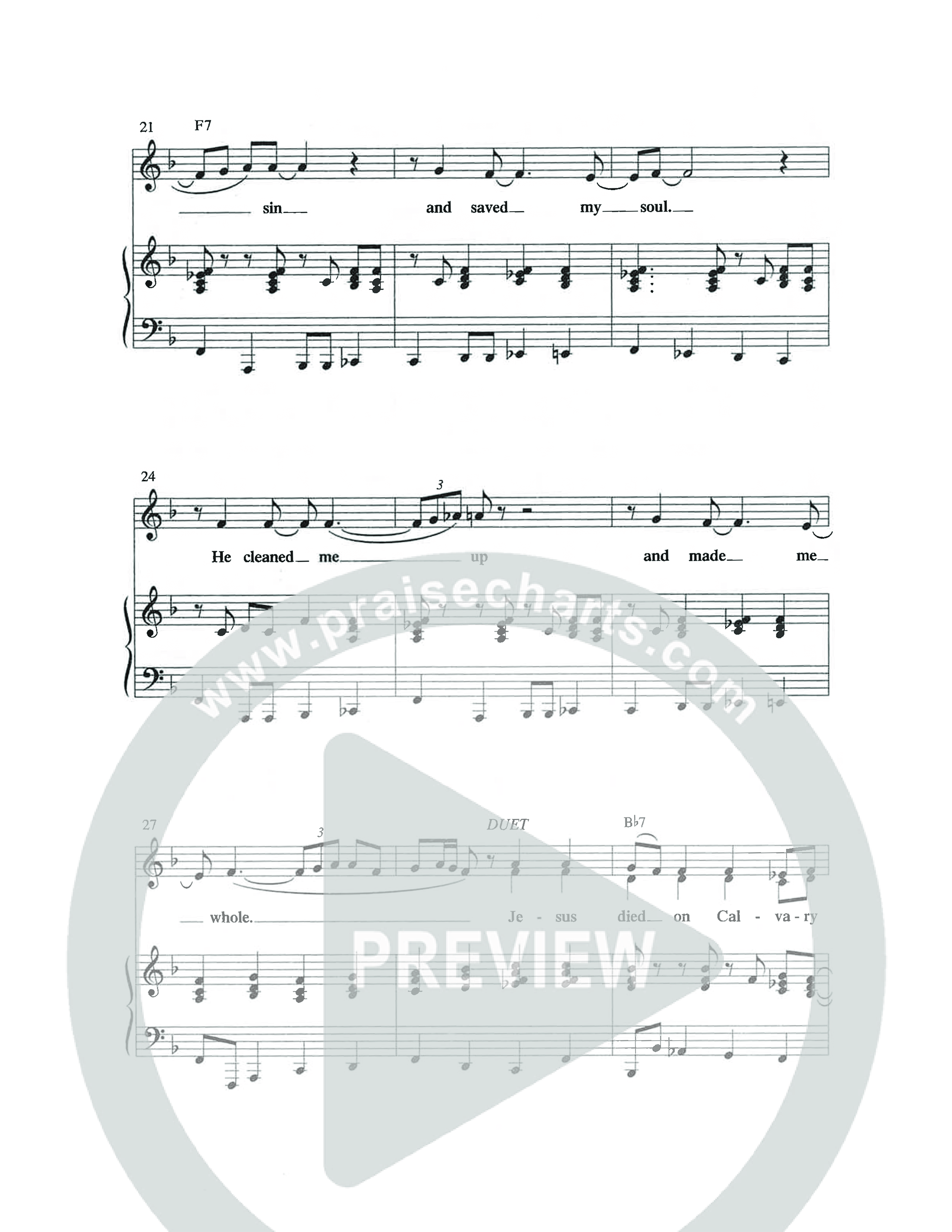 It Was A Great Thing (Choral Anthem SATB) Anthem (SATB/Piano) (The Brooklyn Tabernacle Choir / Arr. Carol Cymbala)