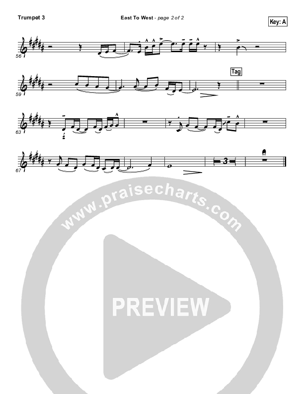 East To West Trumpet 3 (Casting Crowns)