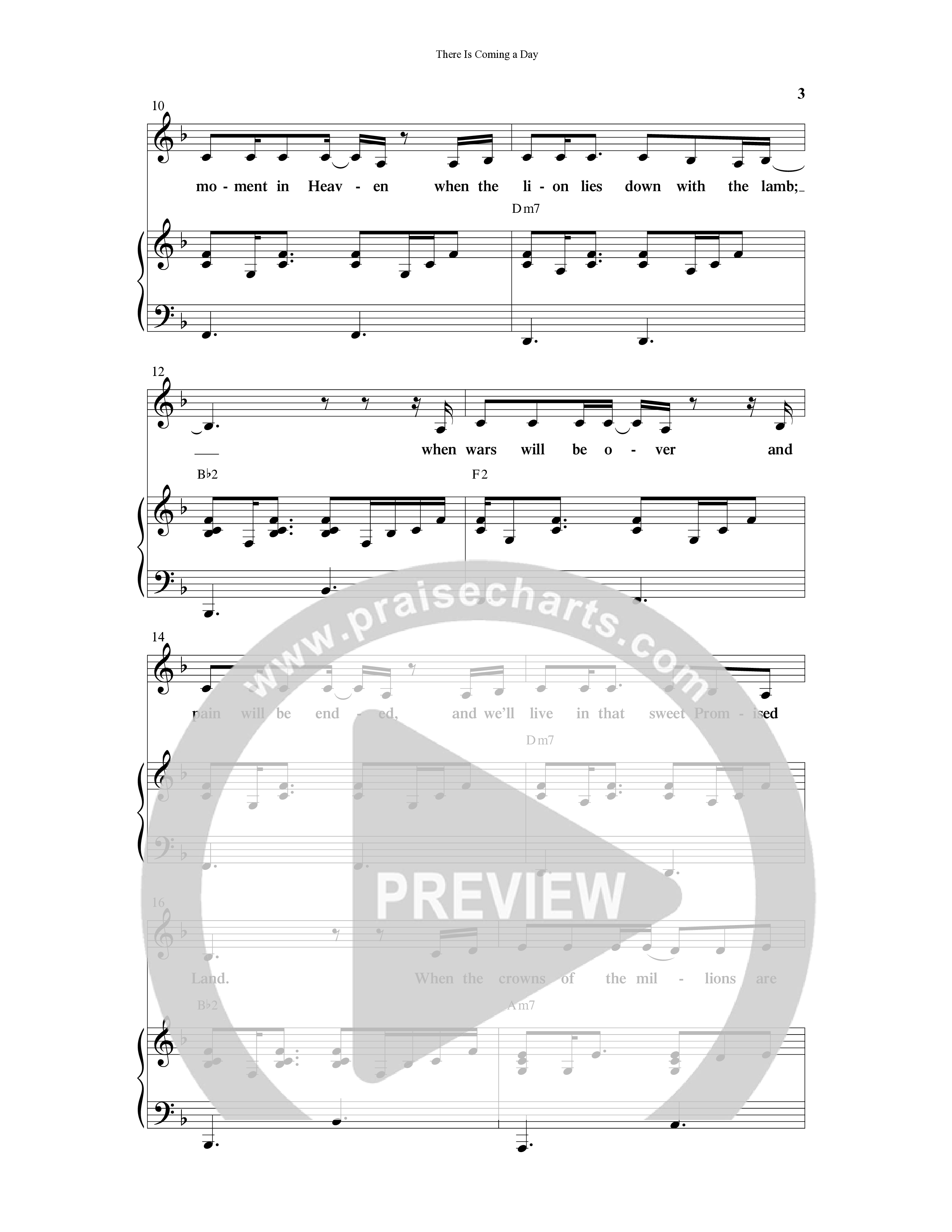 There Is Coming A Day (with What A Day That Shall Be) (Choral Anthem SATB) Anthem (SATB/Piano) (Word Music Choral / Arr. Cliff Duren)