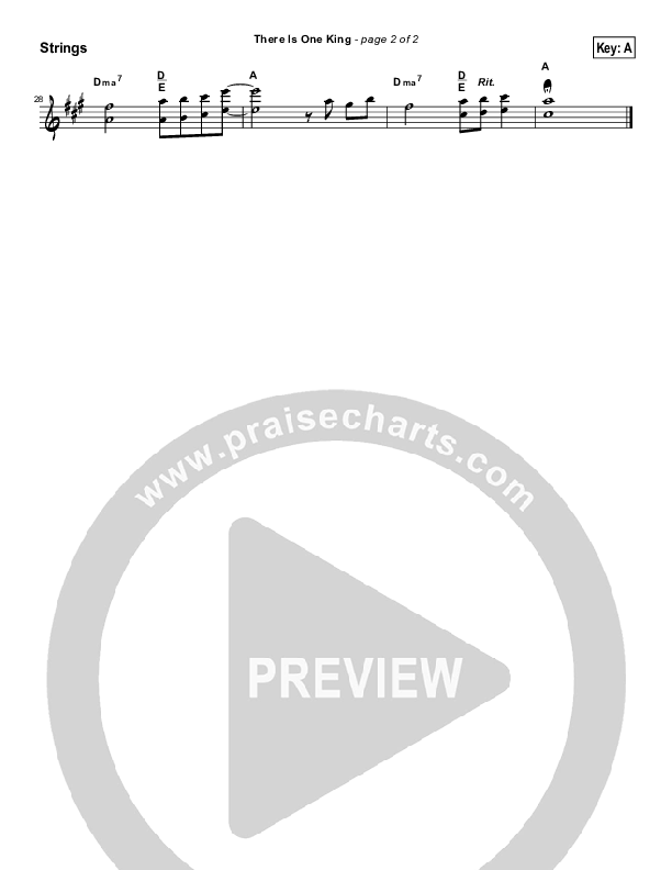 There Is One King Strings (Brad Henderson)