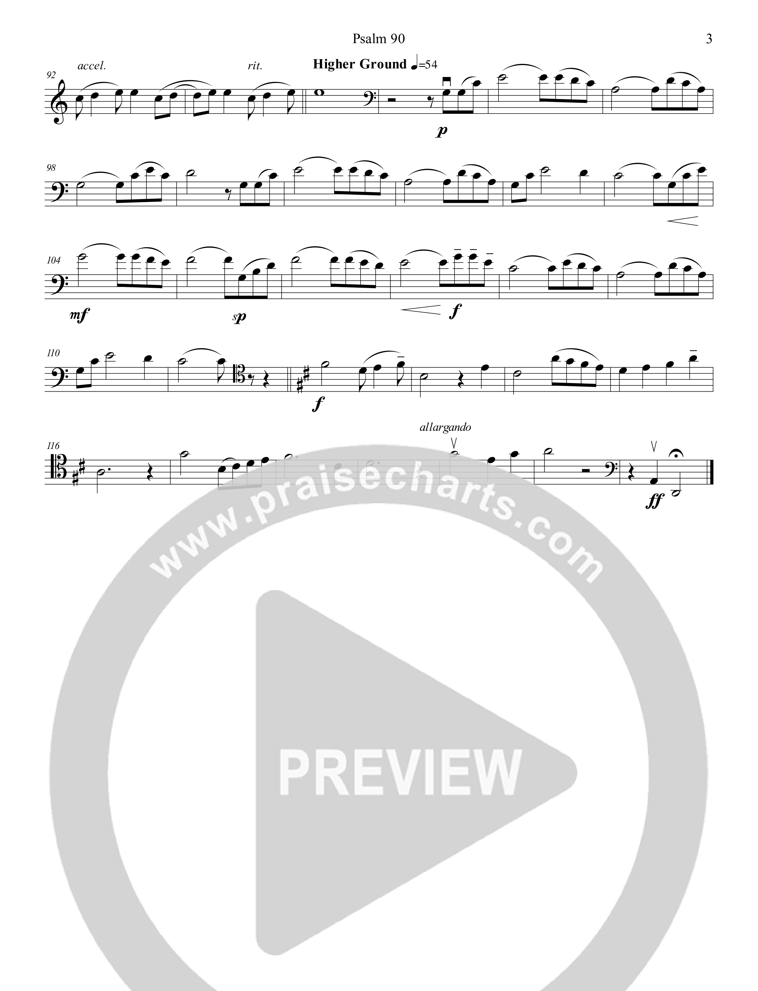 Psalm 90 (A Prayer Of Moses) (Instrumental) Cello (Ezria)