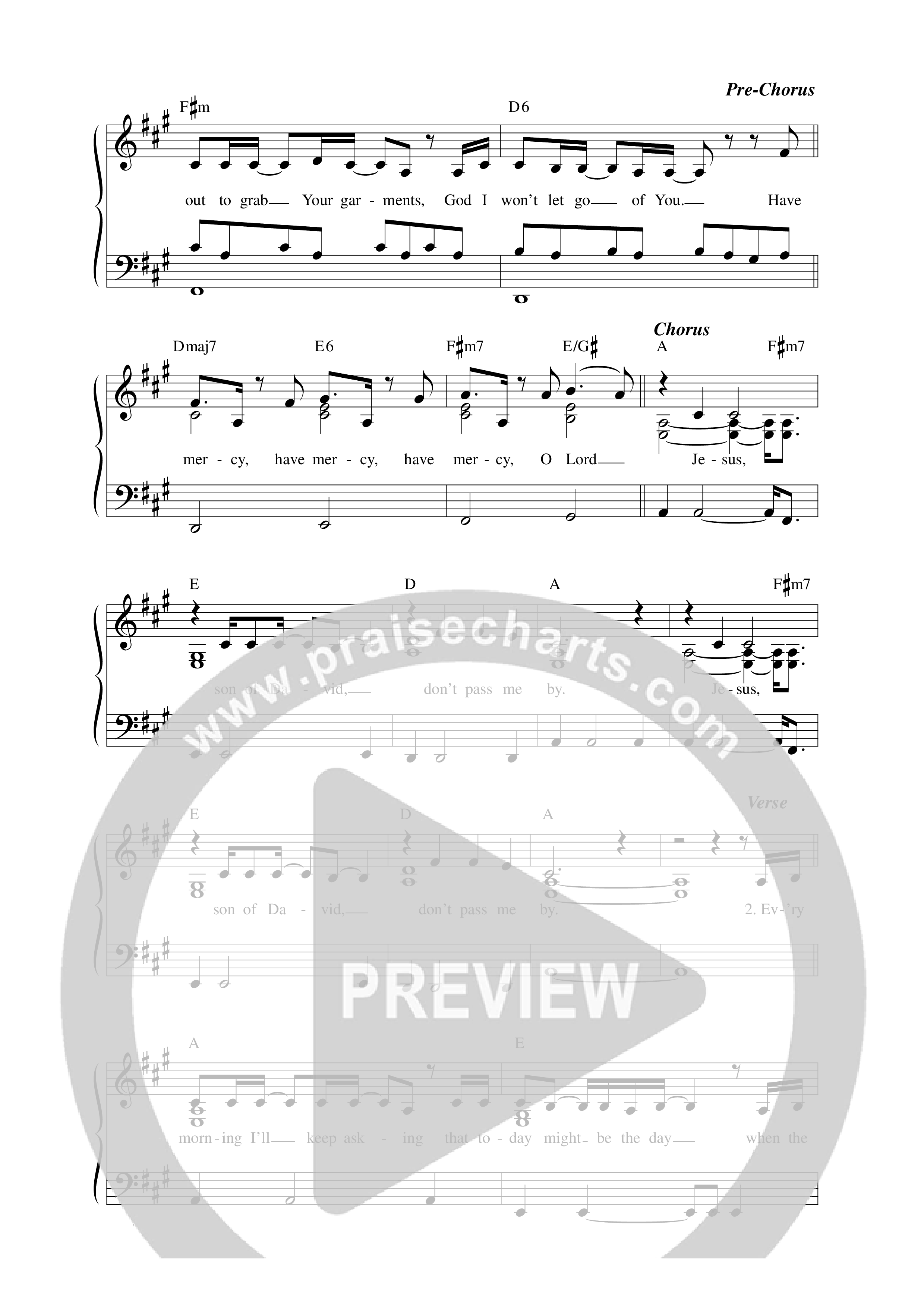 Don't Pass Me By Lead Sheet Melody (KXC)