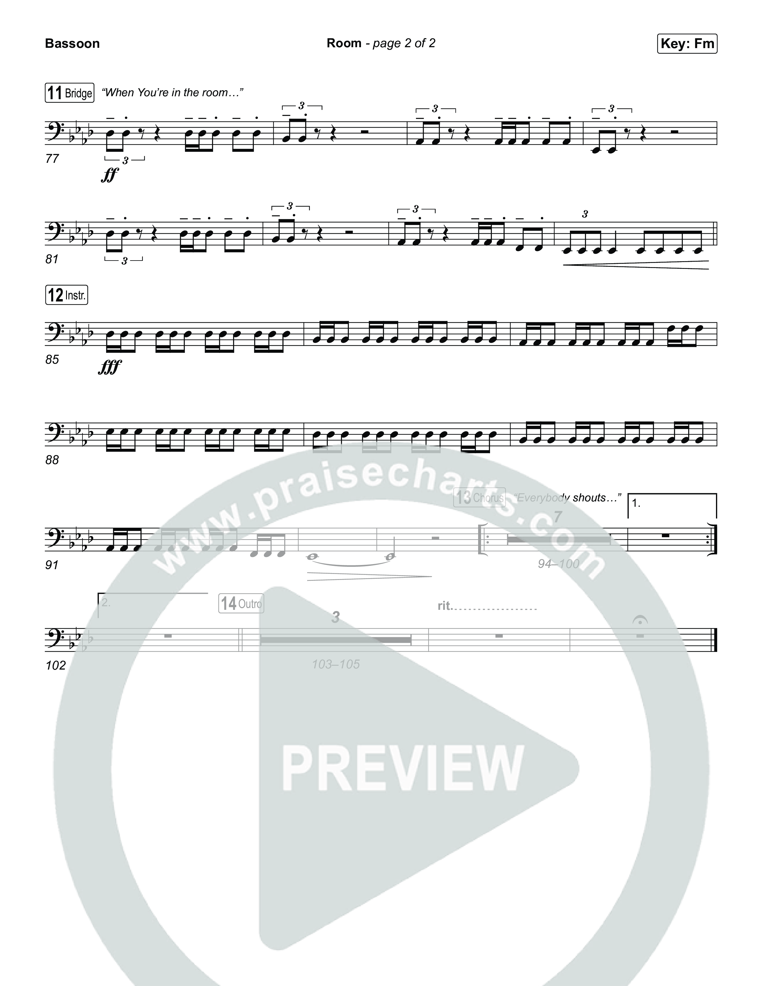Room Bassoon (Tiffany Hudson / John Wilds)