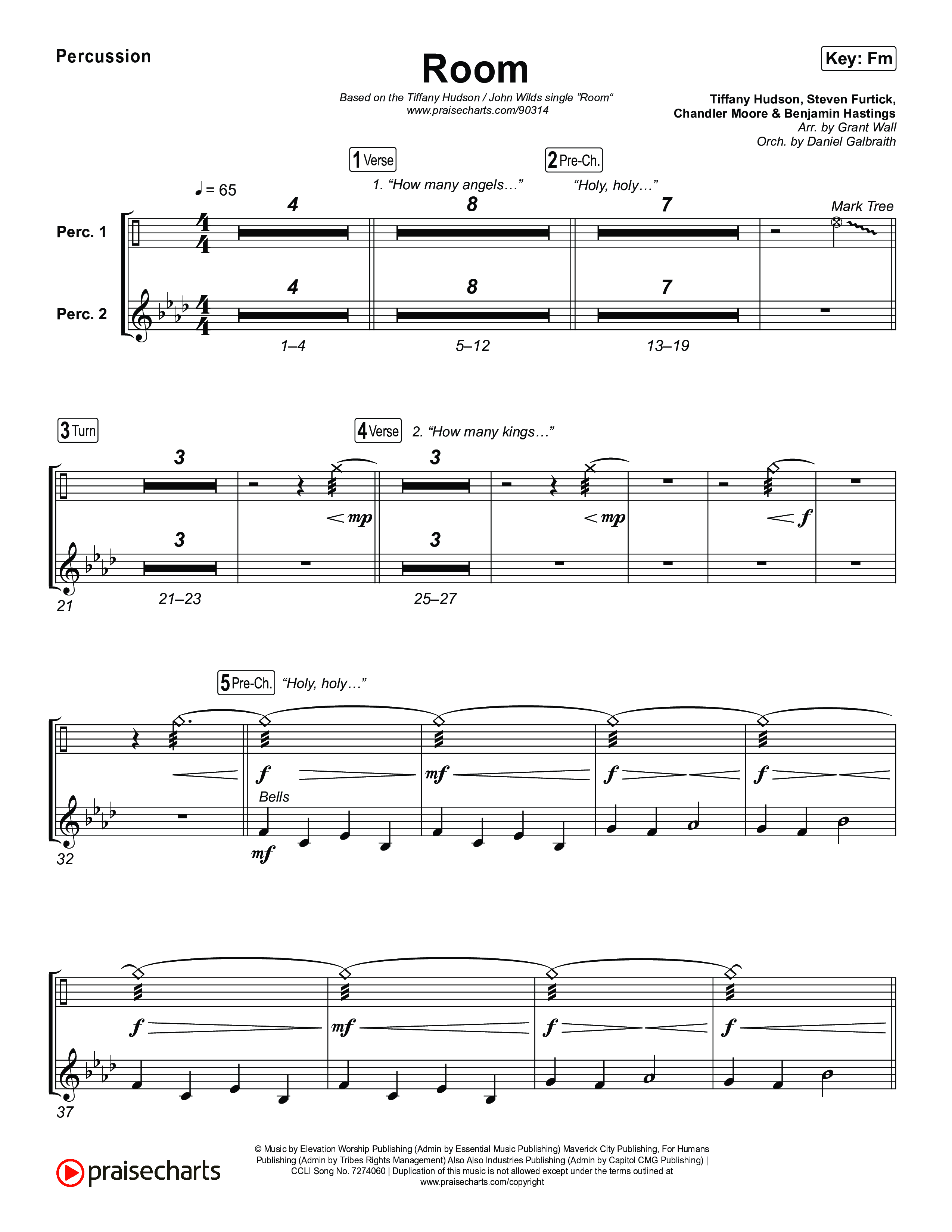 Room Percussion (Tiffany Hudson / John Wilds)