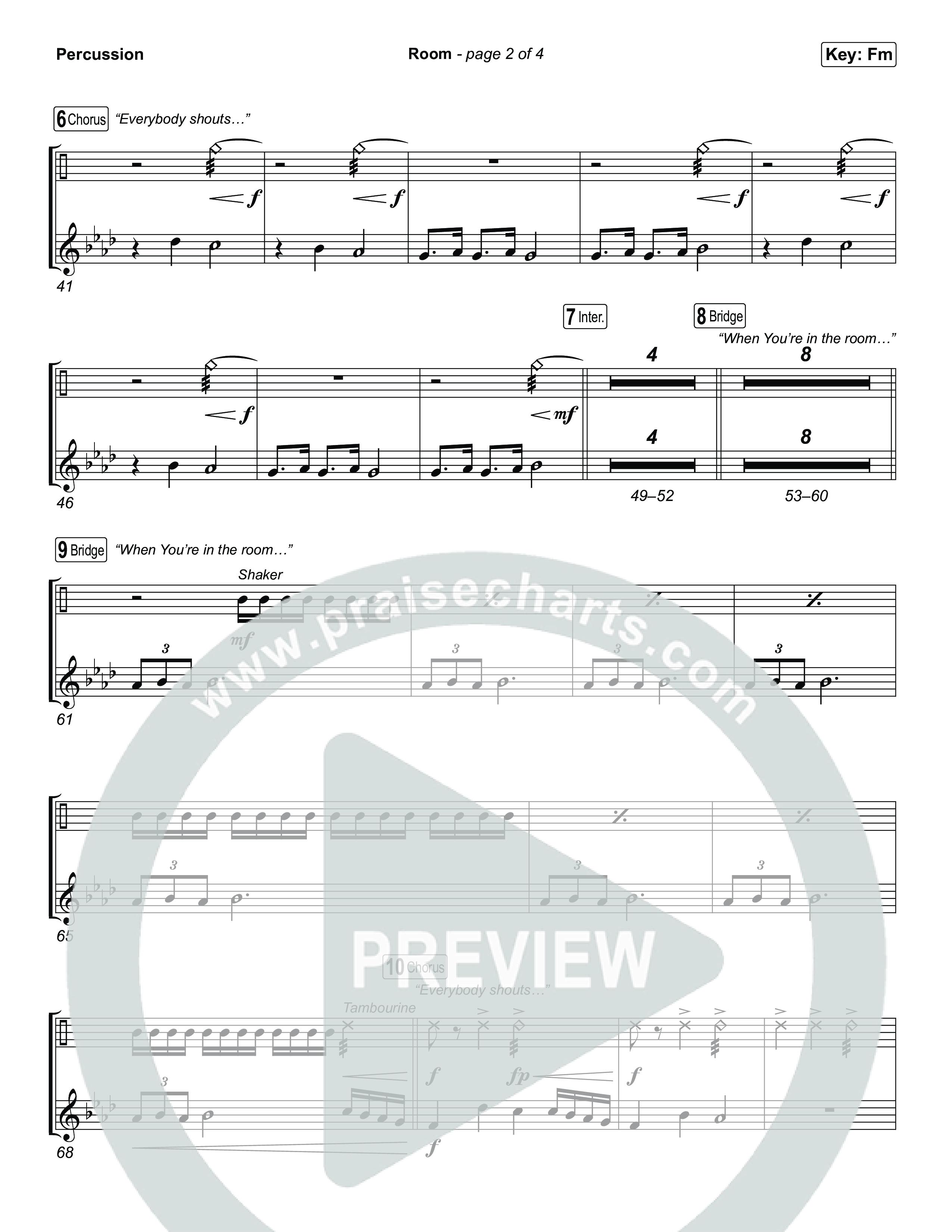 Room Percussion (Tiffany Hudson / John Wilds)