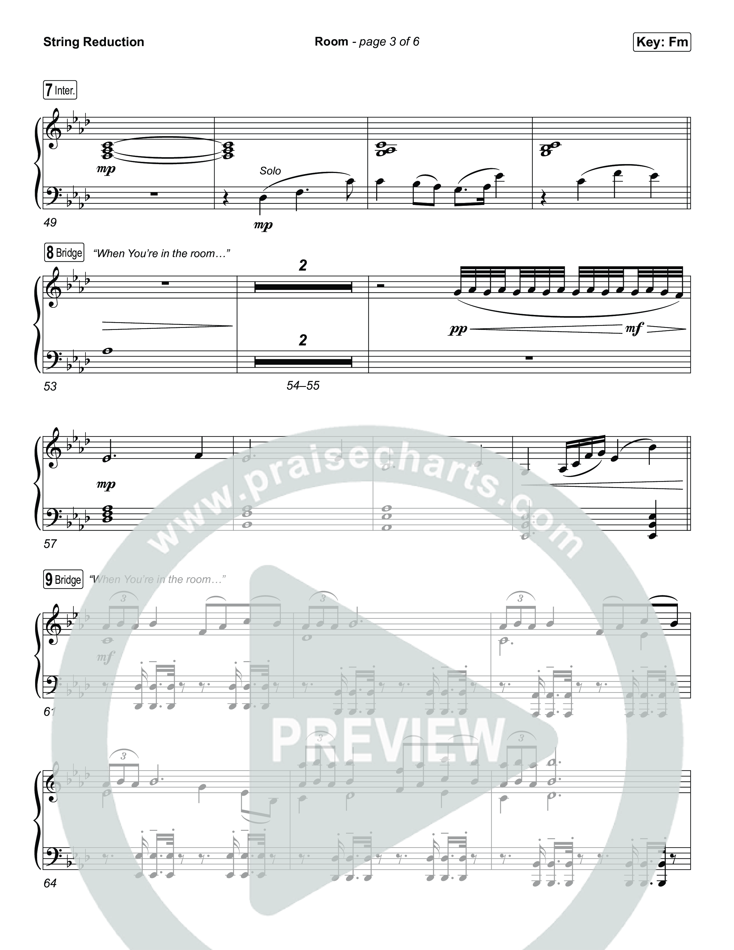Room String Reduction (Tiffany Hudson / John Wilds)