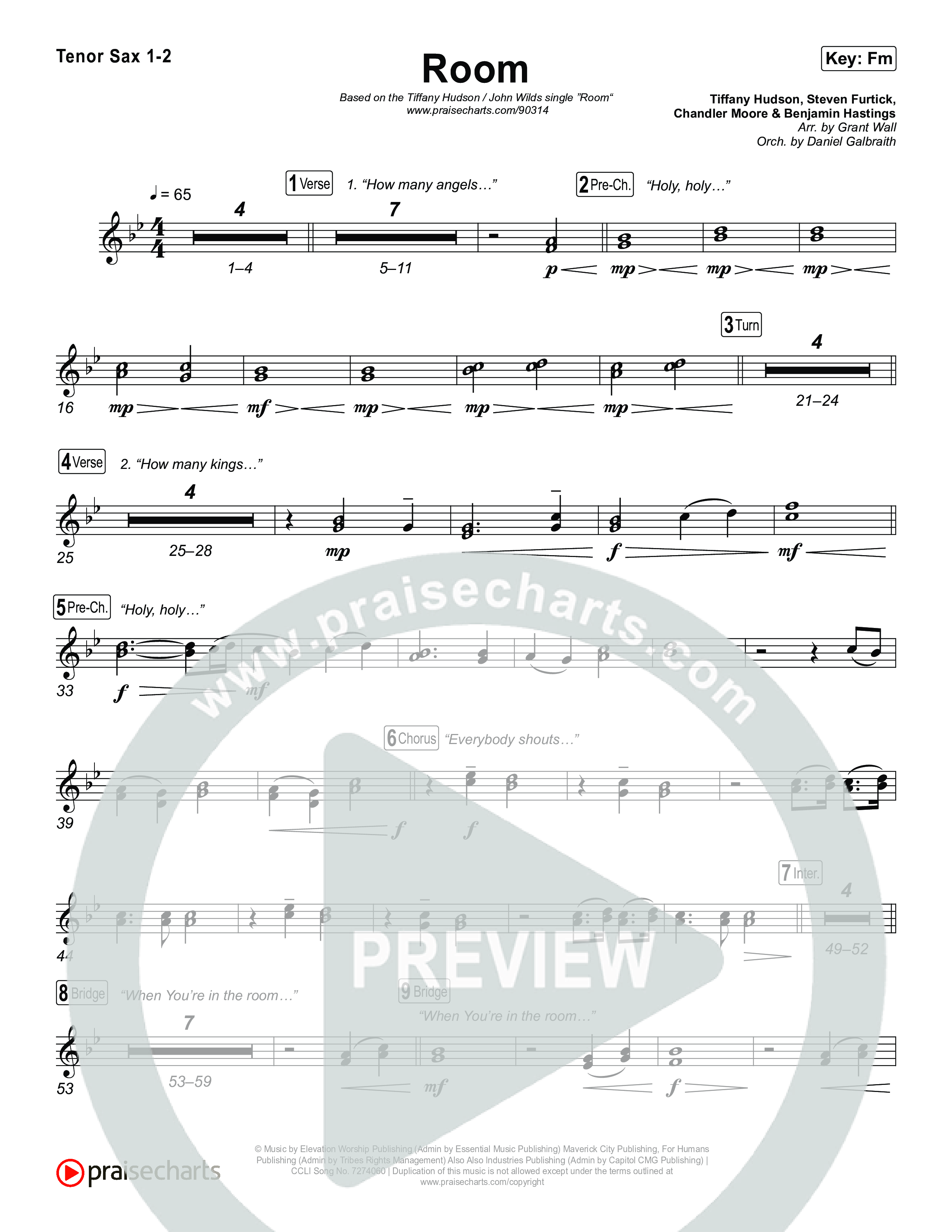 Room Sax Pack (Tiffany Hudson / John Wilds)