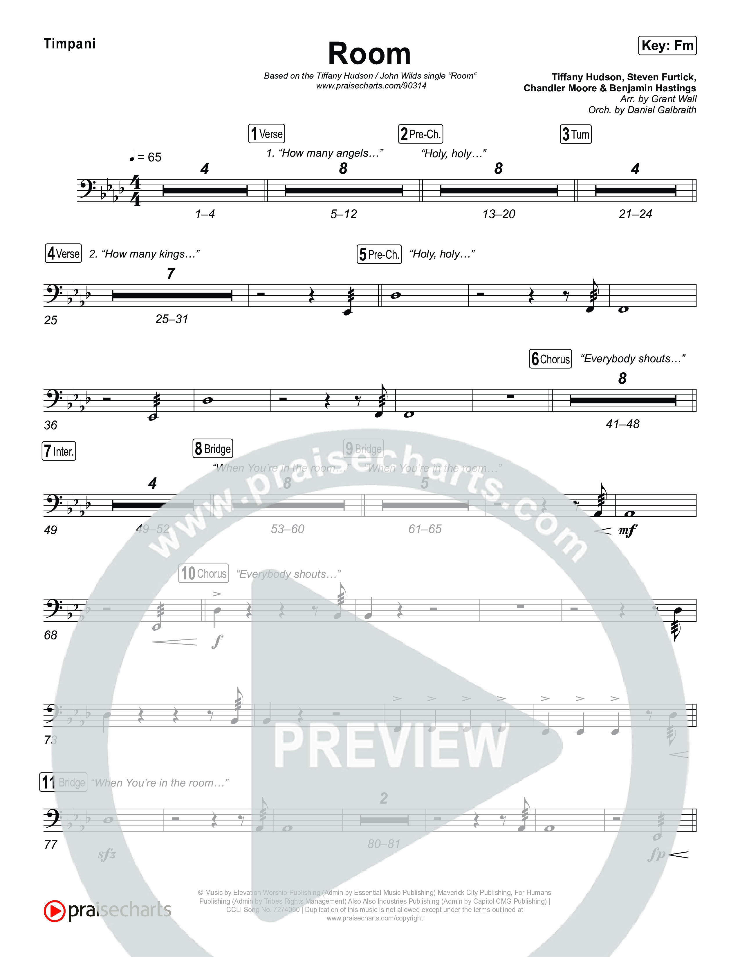 Room Timpani (Tiffany Hudson / John Wilds)