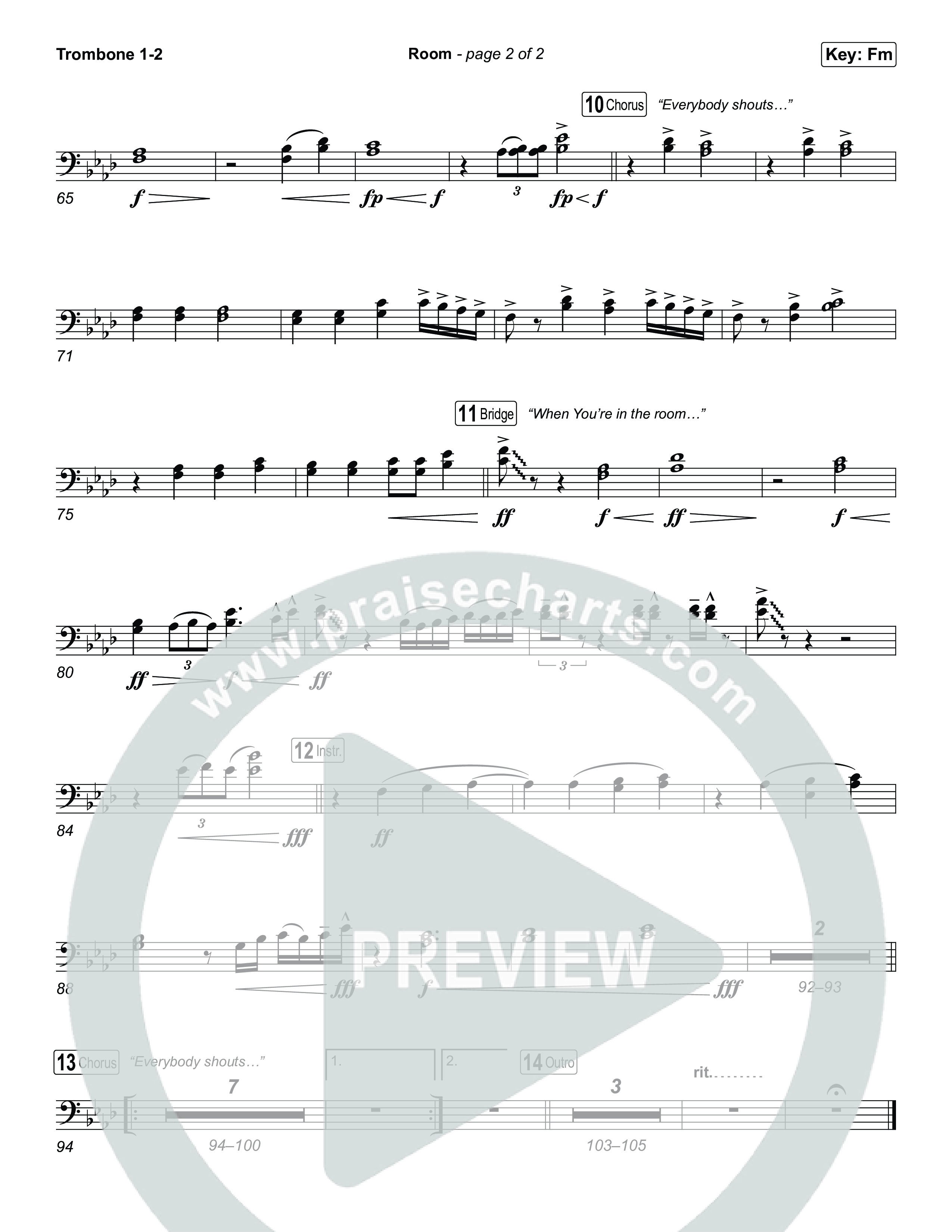 Room Trombone 1,2 (Tiffany Hudson / John Wilds)