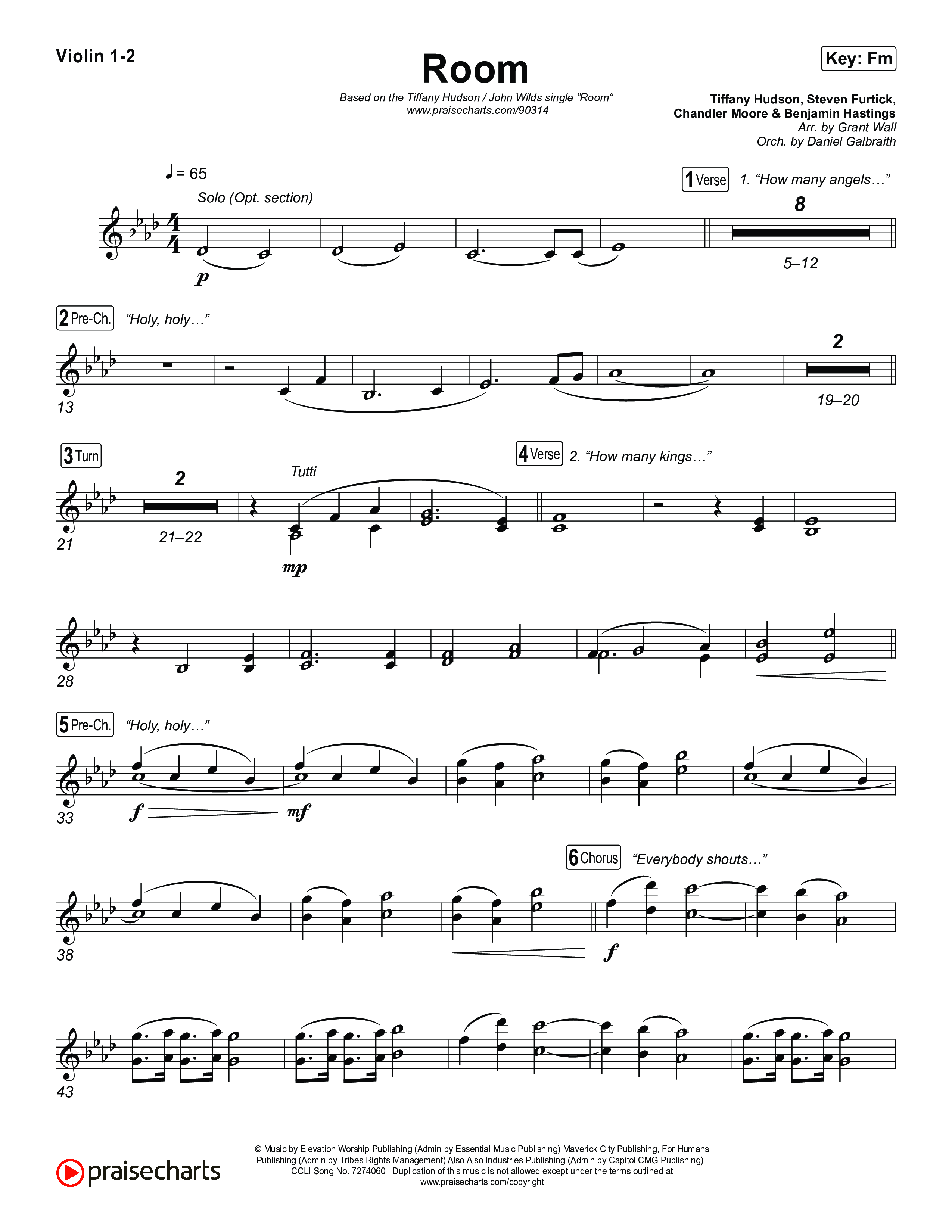 Room Violin 1,2 (Tiffany Hudson / John Wilds)