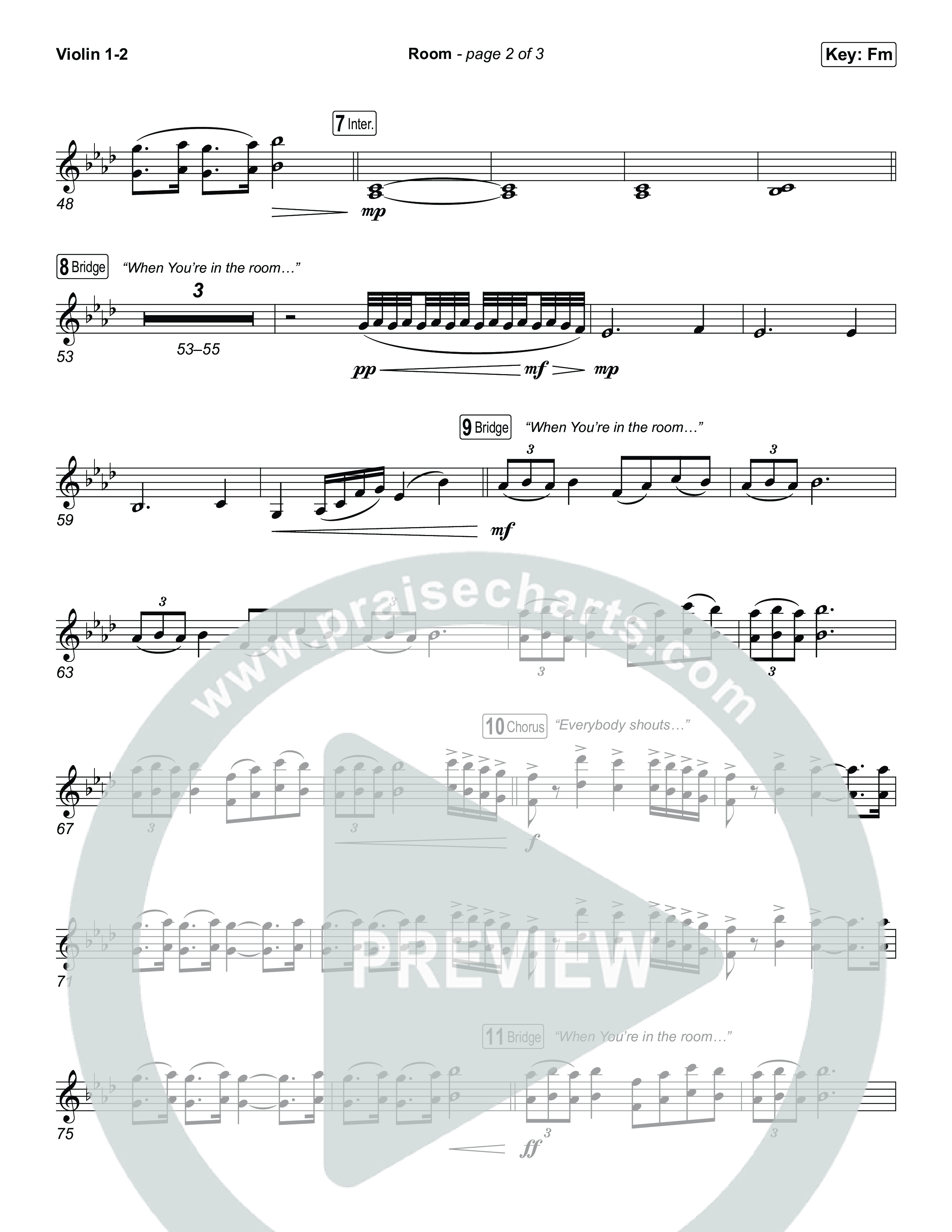 Room Violin 1,2 (Tiffany Hudson / John Wilds)