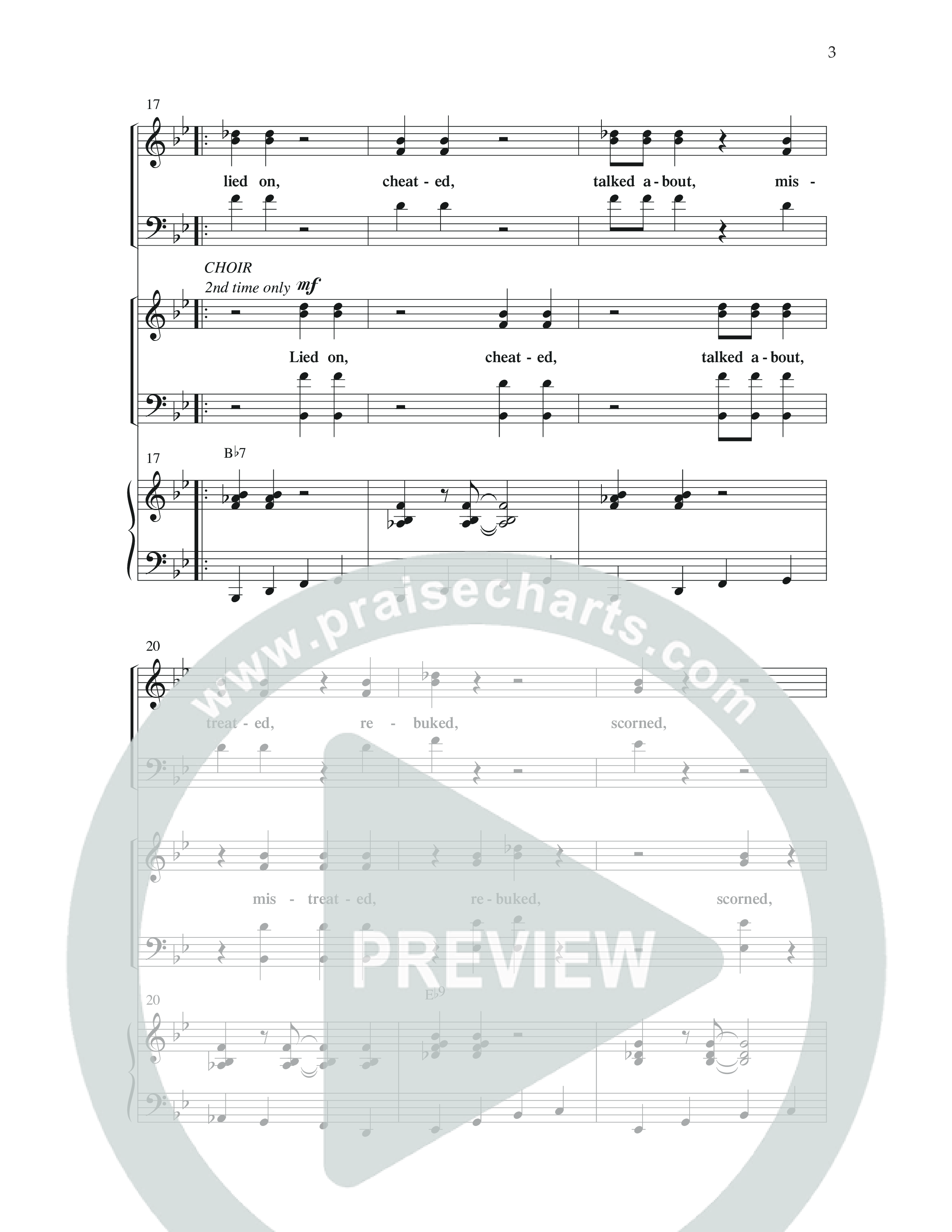 Long As I Got King Jesus (Choral Anthem SATB) Anthem (SATB/Piano) (Word Music Choral / Arr. Lari Goss)