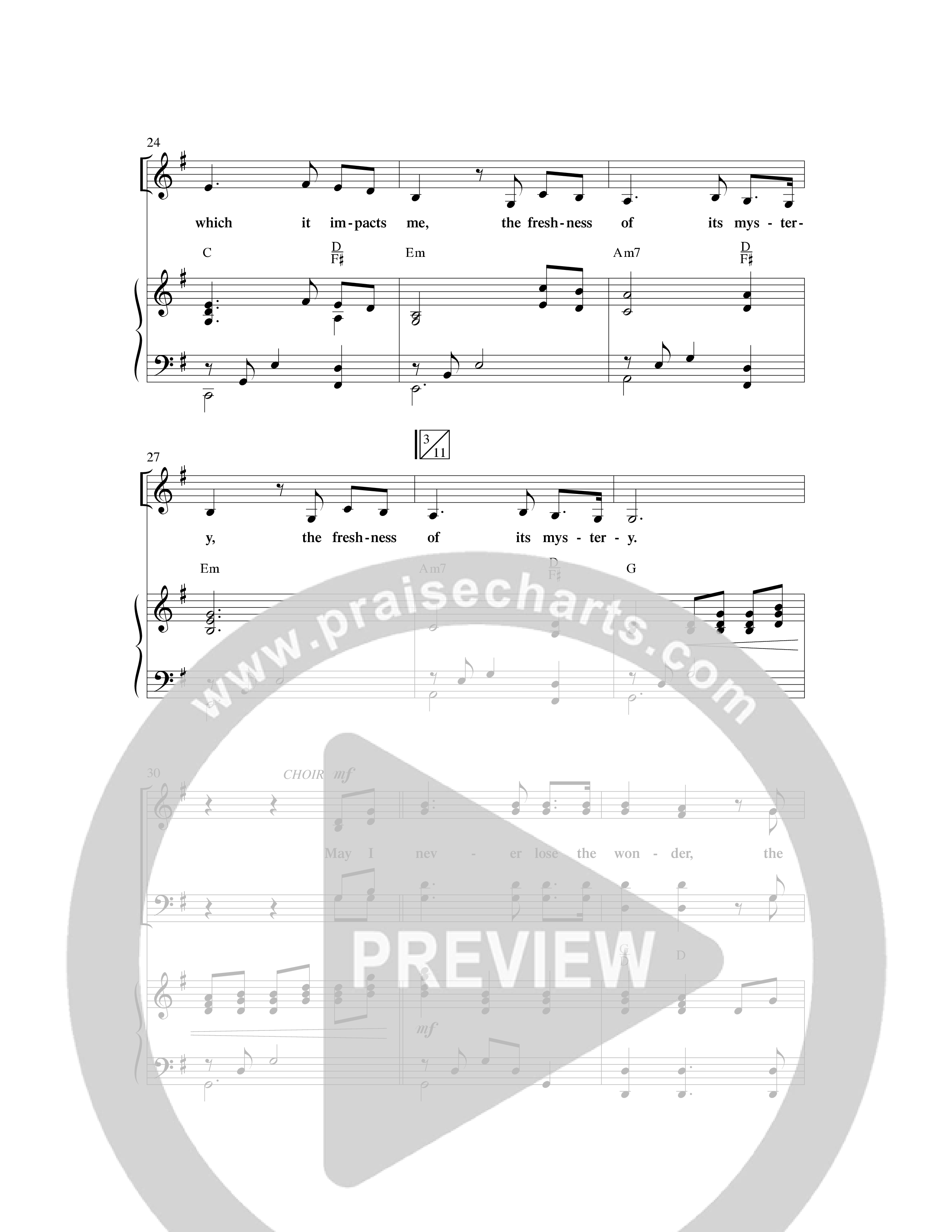 The Wonder Of The Cross (Choral Anthem SATB) Anthem (SATB/Piano) (Word Music Choral / Arr. Dave Williamson)