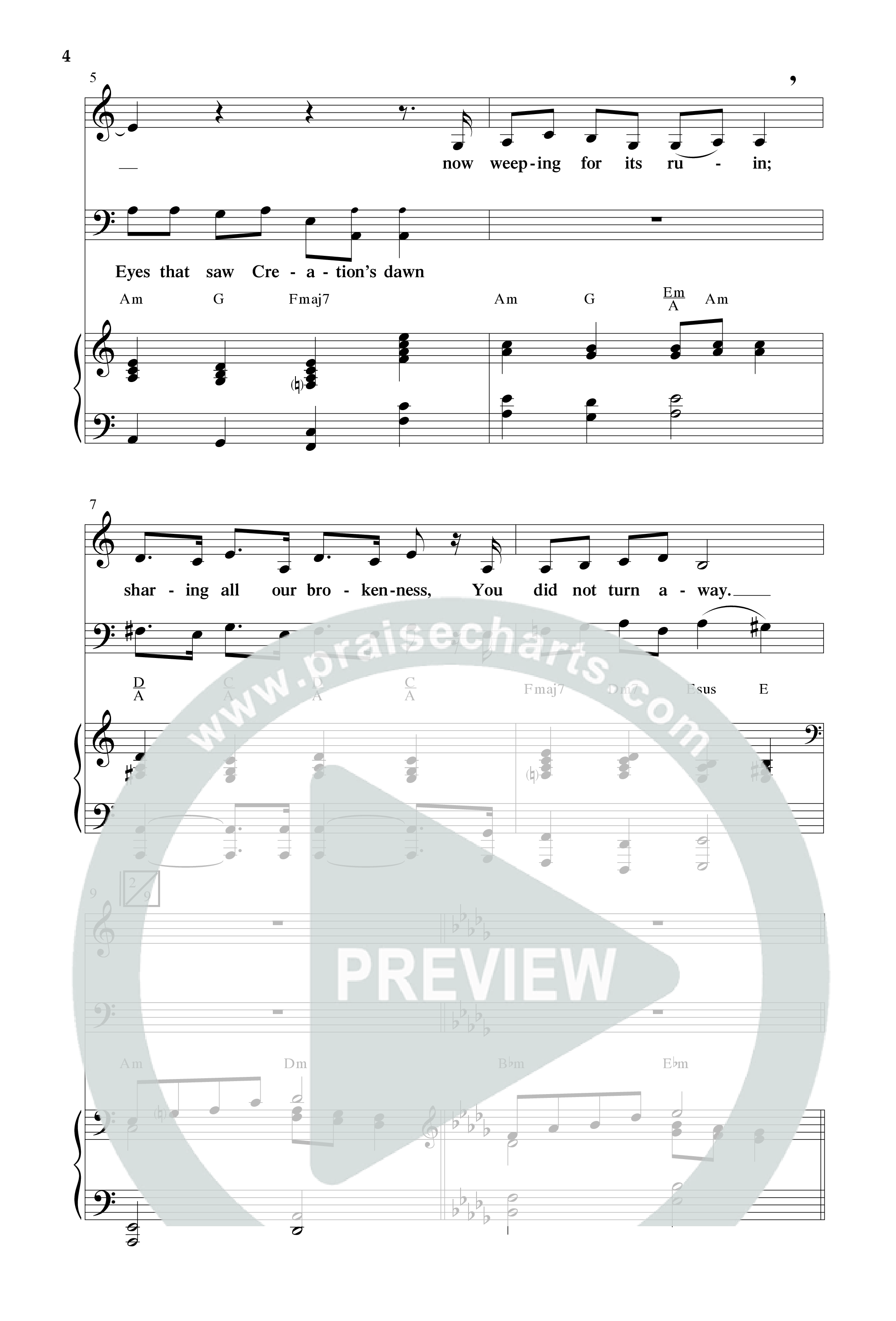Man Of Grief And Man Of Sorrows (Choral Anthem SATB) Anthem (SATB/Piano) (Word Music Choral / Arr. David Clydesdale)