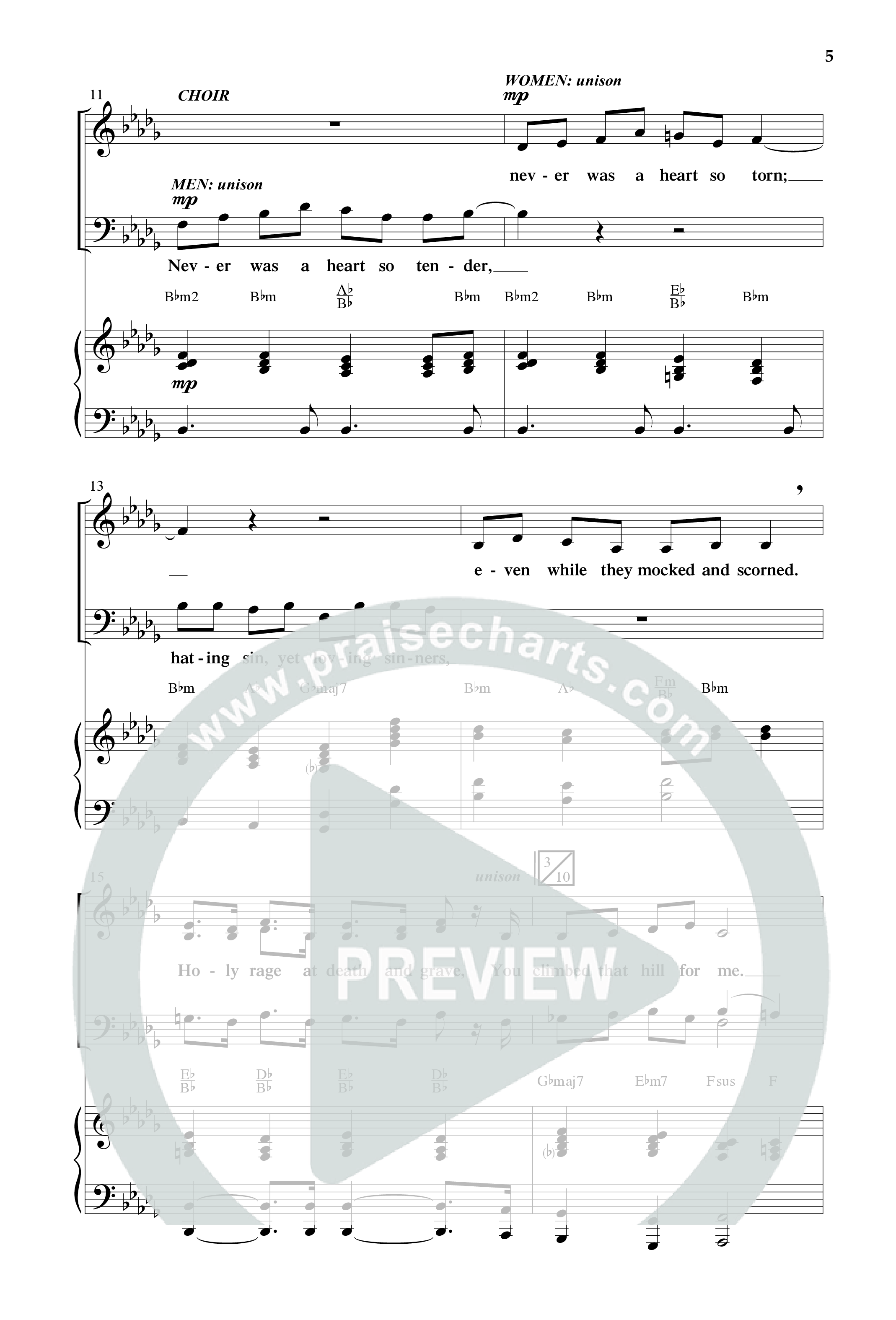 Man Of Grief And Man Of Sorrows (Choral Anthem SATB) Anthem (SATB/Piano) (Word Music Choral / Arr. David Clydesdale)