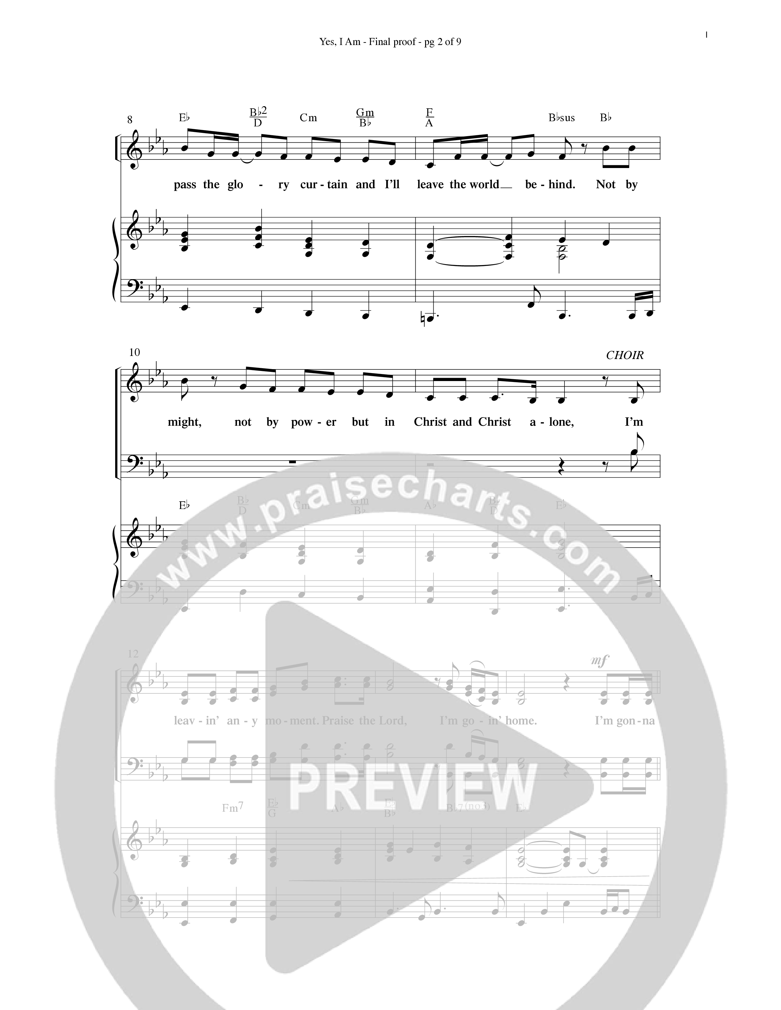Yes I Am (with Some Sweet Day and Some Day) (Choral Anthem SATB) Anthem (SATB/Piano) (Word Music Choral / Arr. Mike Speck / Arr. Lari Goss / Arr. Danny Zaloudik / Orch. Lari Goss)