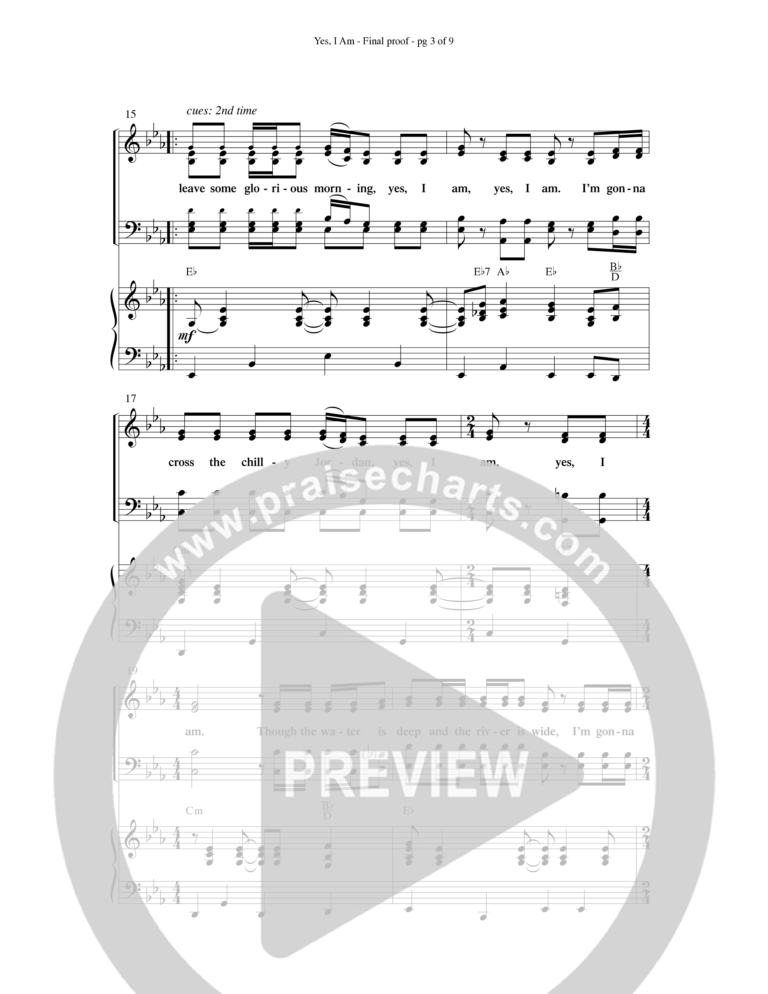 Yes I Am (with Some Sweet Day and Some Day) (Choral Anthem SATB) Anthem (SATB/Piano) (Word Music Choral / Arr. Mike Speck / Arr. Lari Goss / Arr. Danny Zaloudik / Orch. Lari Goss)