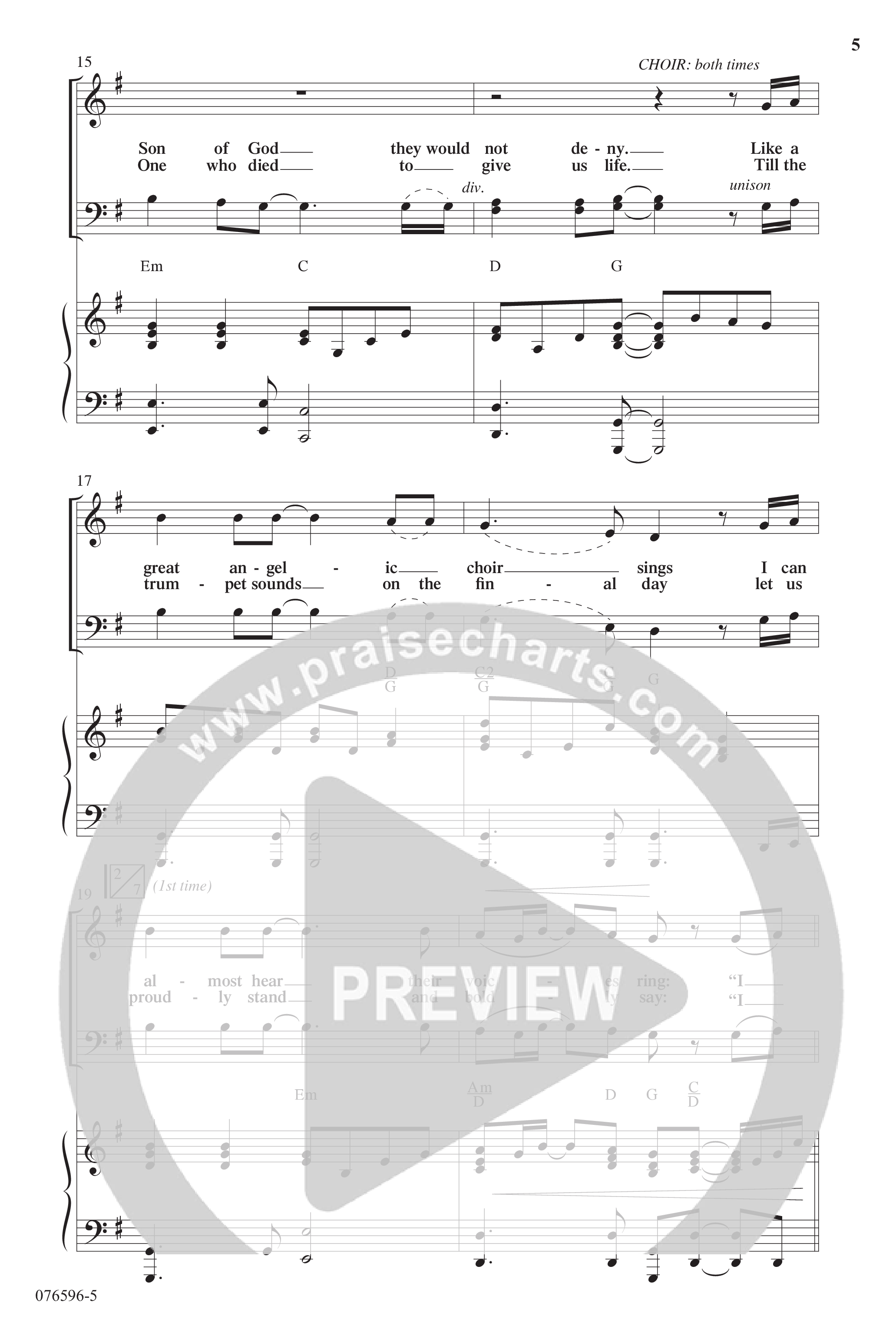 I Pledge Allegiance To The Lamb (Choral Anthem SATB) Anthem (SATB/Piano) (Word Music Choral / Arr. Camp Kirkland)