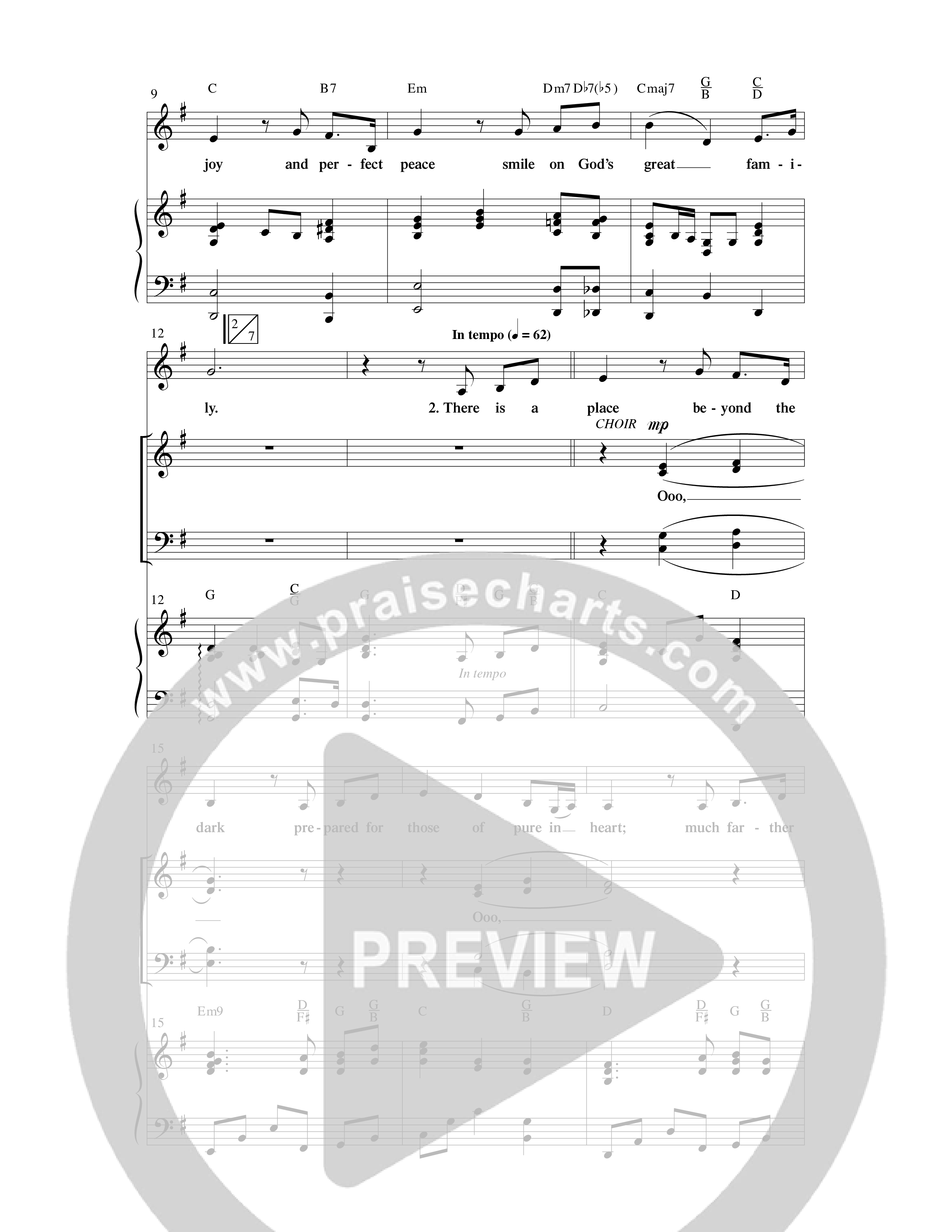 There Is a Place (Choral Anthem SATB) Anthem (SATB/Piano) (Word Music Choral / Arr. Dave Williamson)