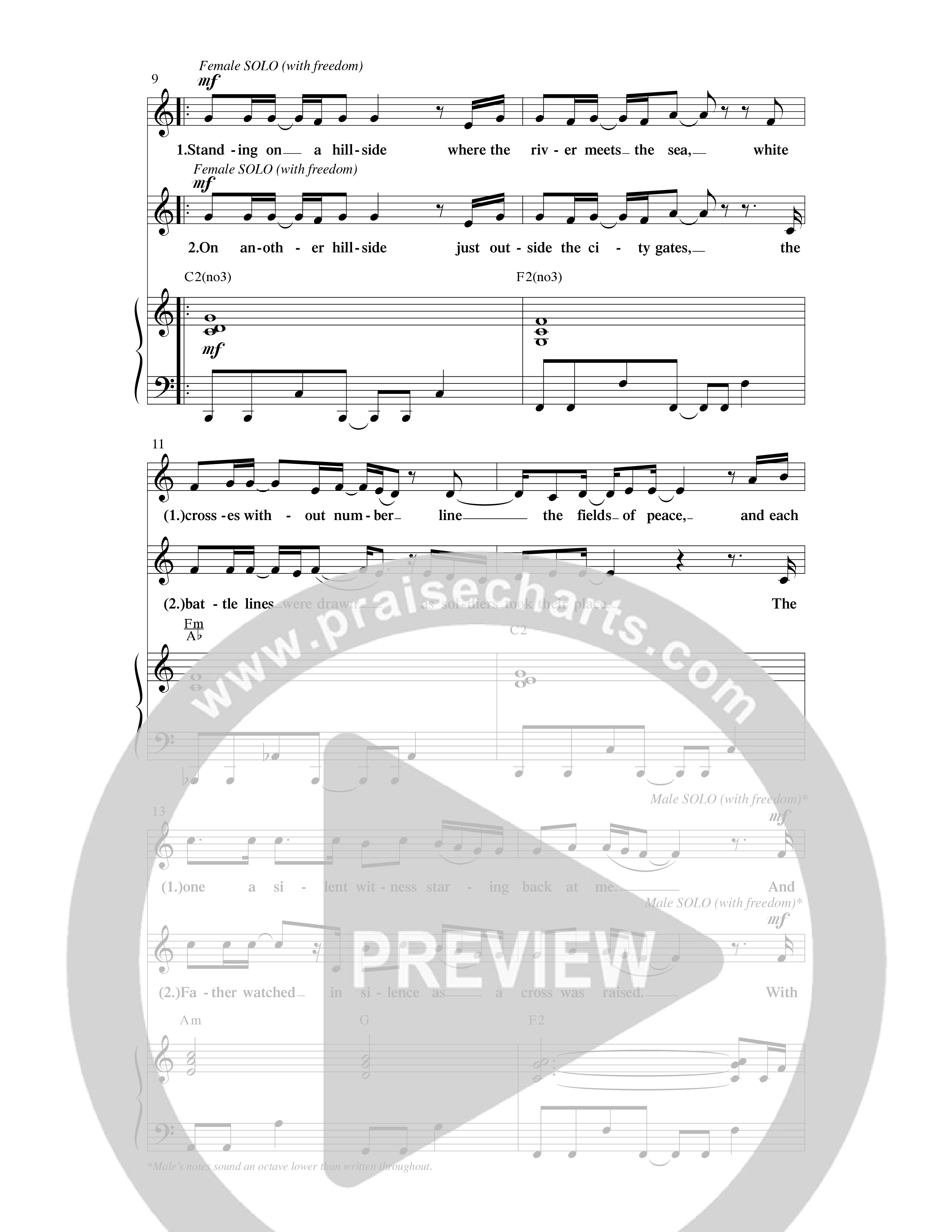 Freedom's Never Free (Choral Anthem SATB) Anthem (SATB/Piano) (Word Music Choral / Arr. Camp Kirkland)