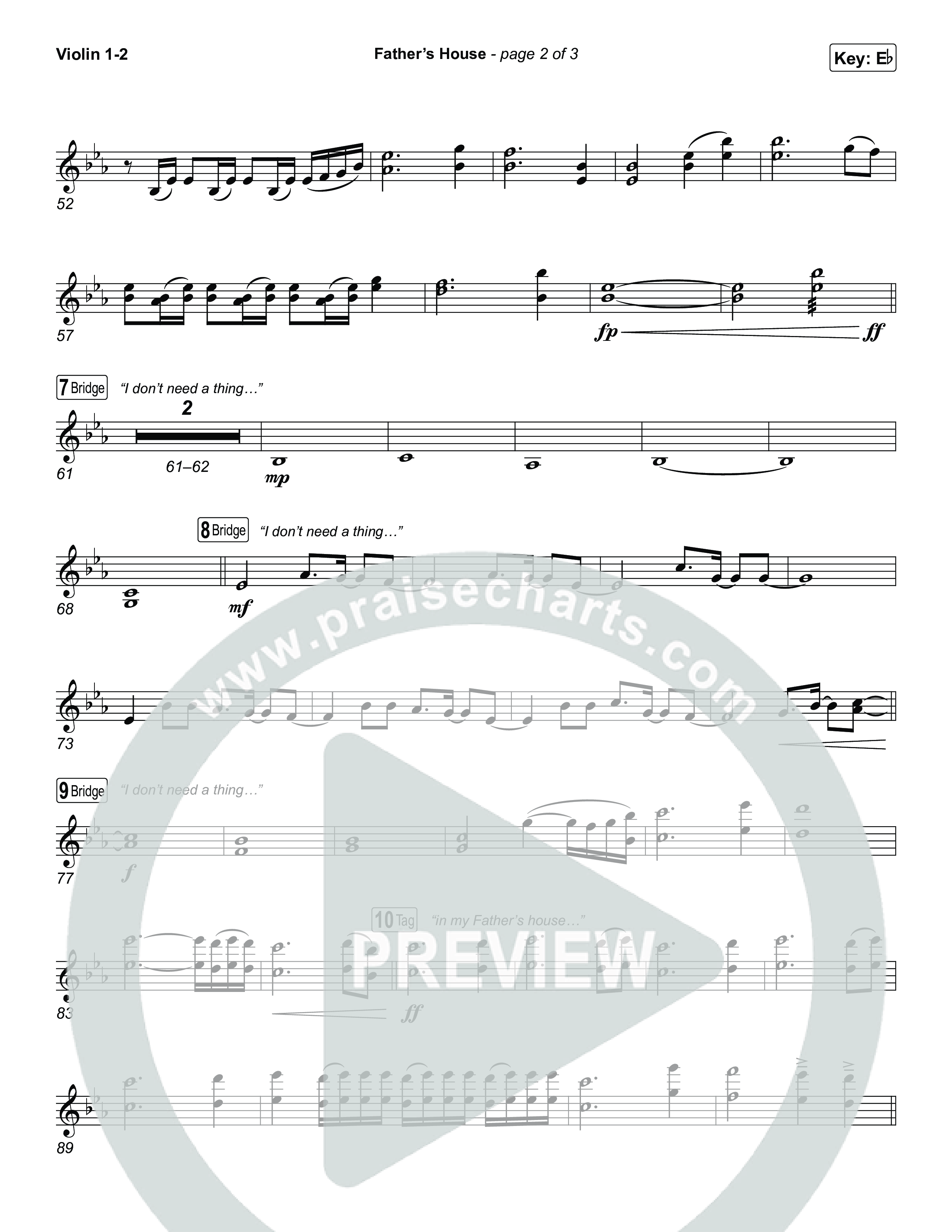 FATHER'S HOUSE String Pack (ELEVATION RHYTHM)
