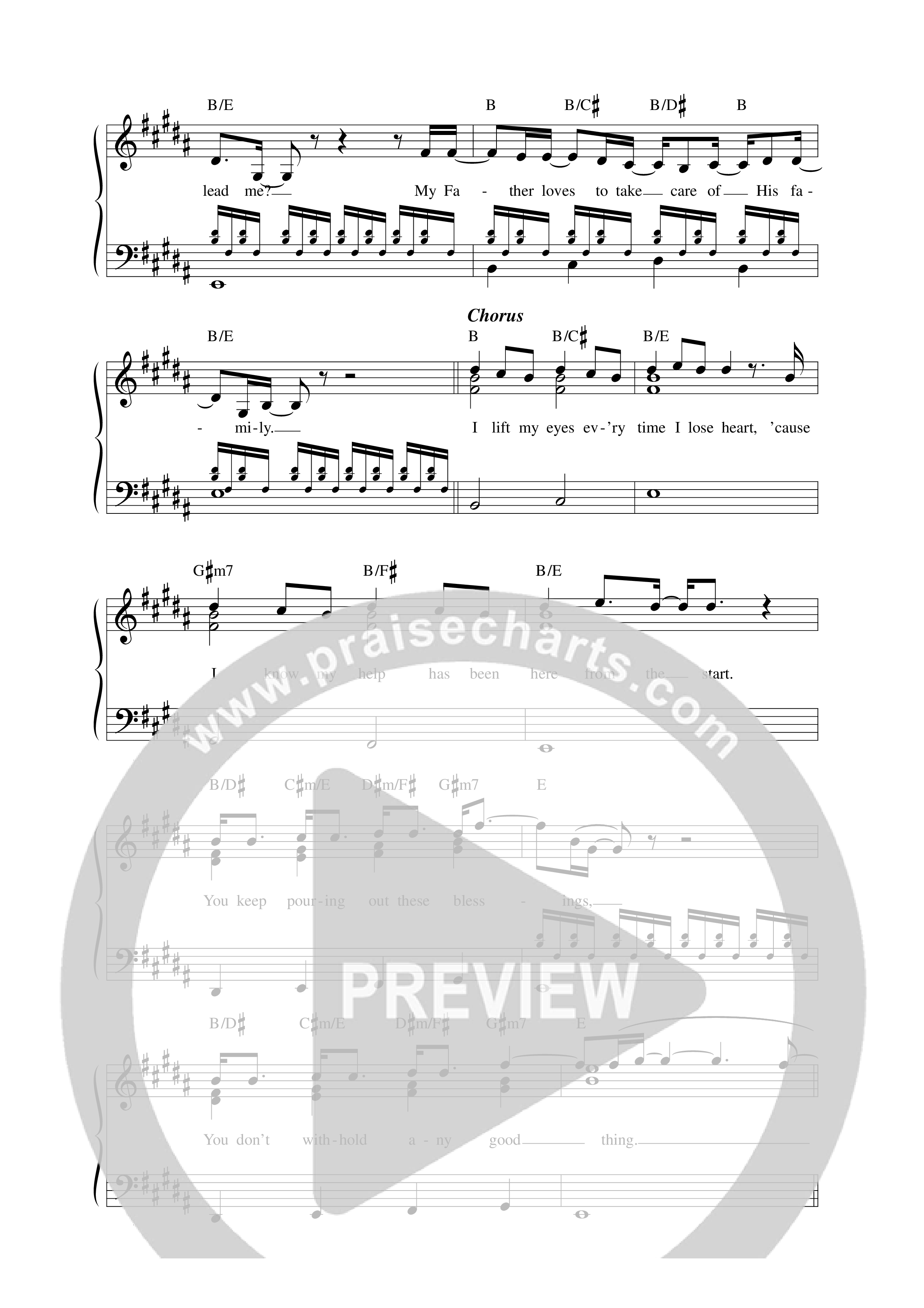 Any Good Thing Lead Sheet Melody (Alexander Pappas)