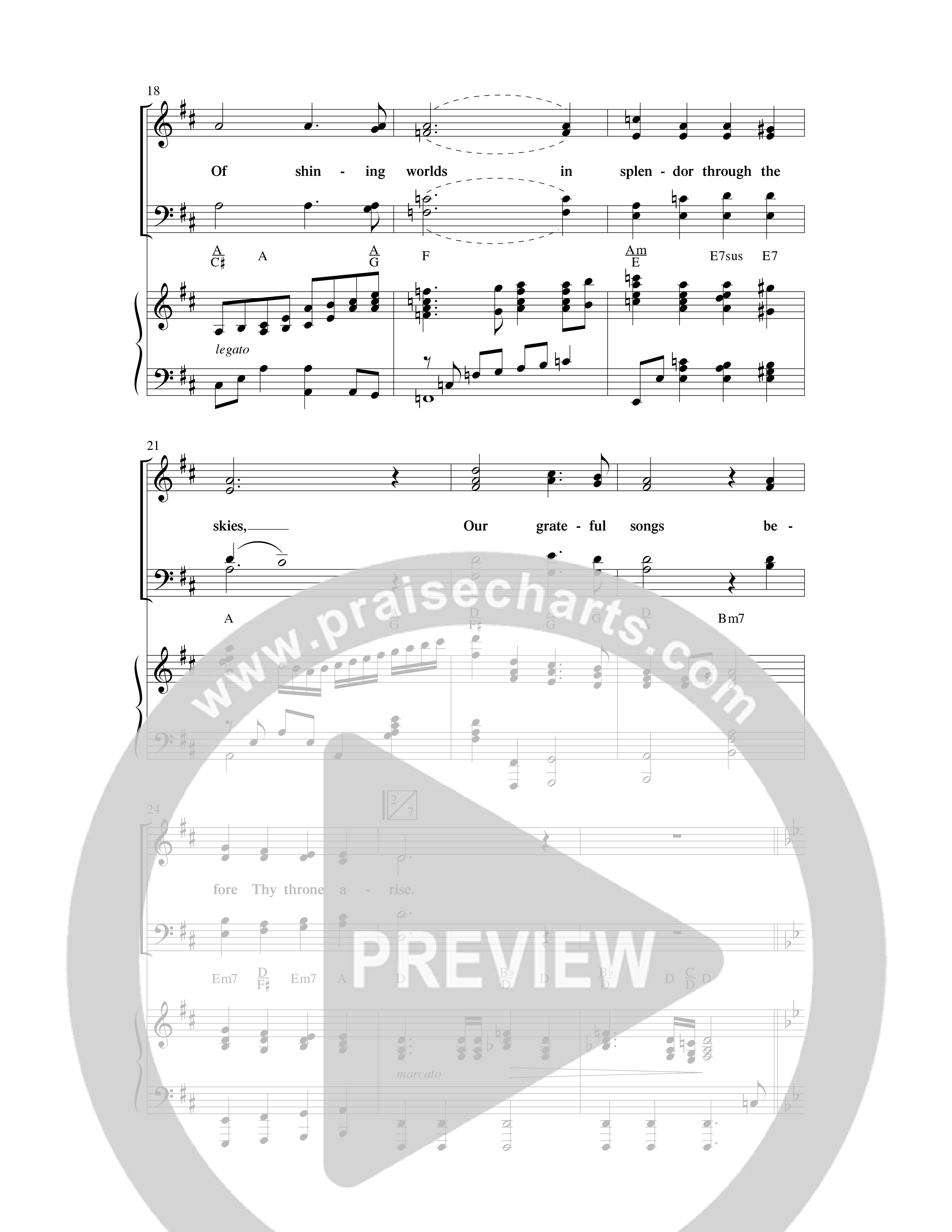 God Of Our Fathers (Choral Anthem SATB) Anthem (SATB/Piano) (Word Music Choral / Arr. David Clydesdale)