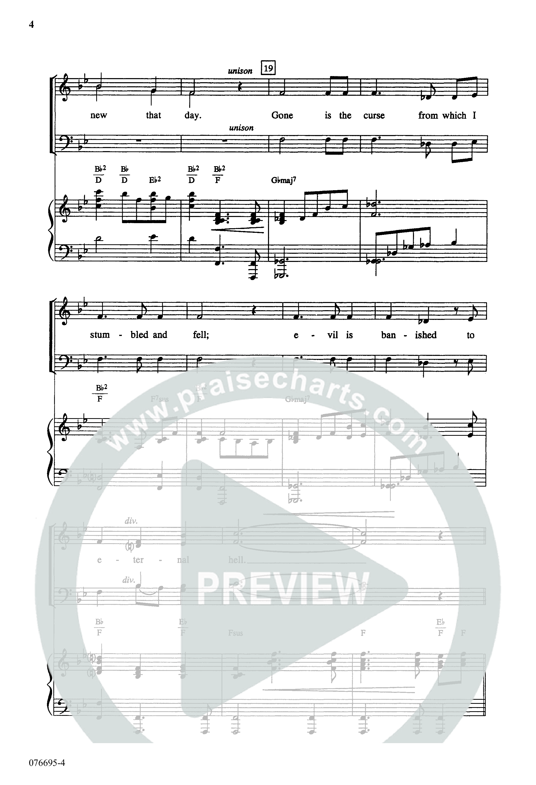 No More Night (Choral Anthem SATB) Anthem (SATB/Piano) (Word Music Choral / Arr. Camp Kirkland)