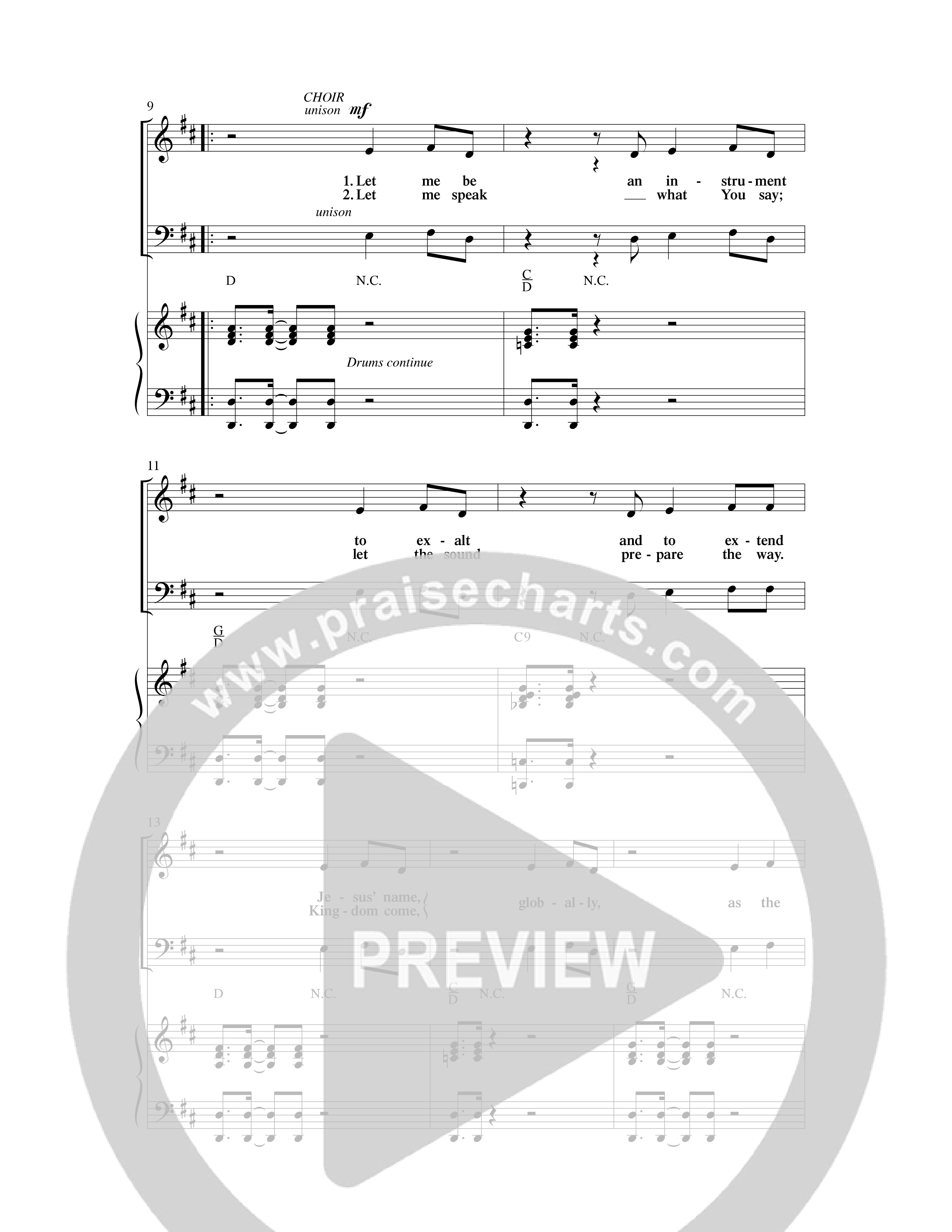 Cover The Earth (Choral Anthem SATB) Anthem (SATB/Piano) (Word Music Choral / Arr. Dave Williamson)