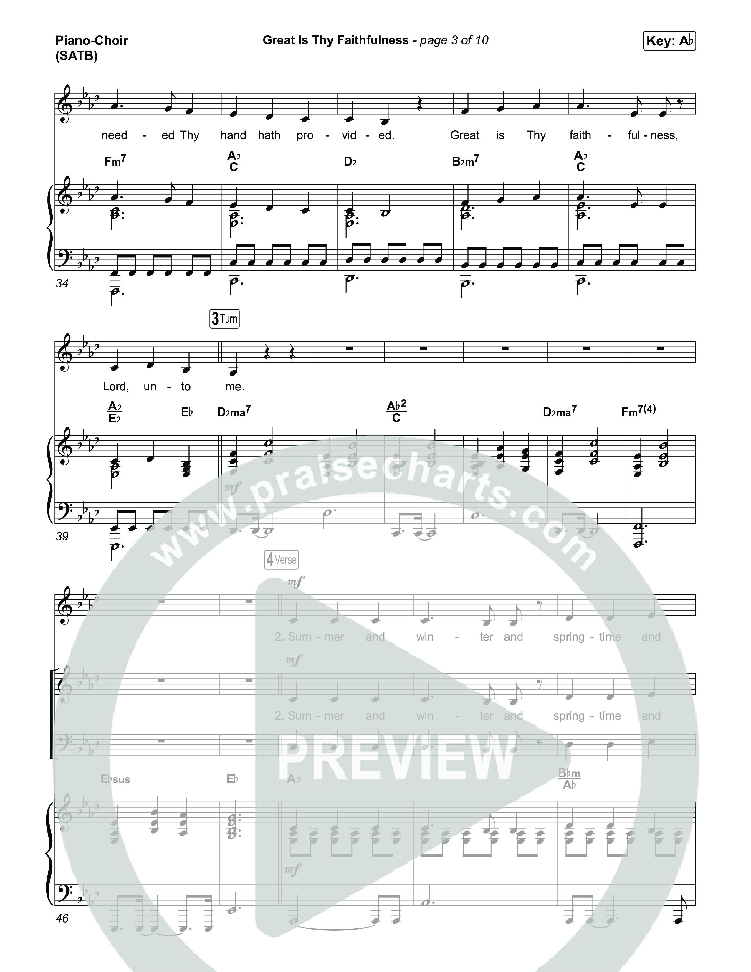 Great Is Thy Faithfulness Piano/Vocal Pack (Jenn Johnson / Leonard Ray Jarman)