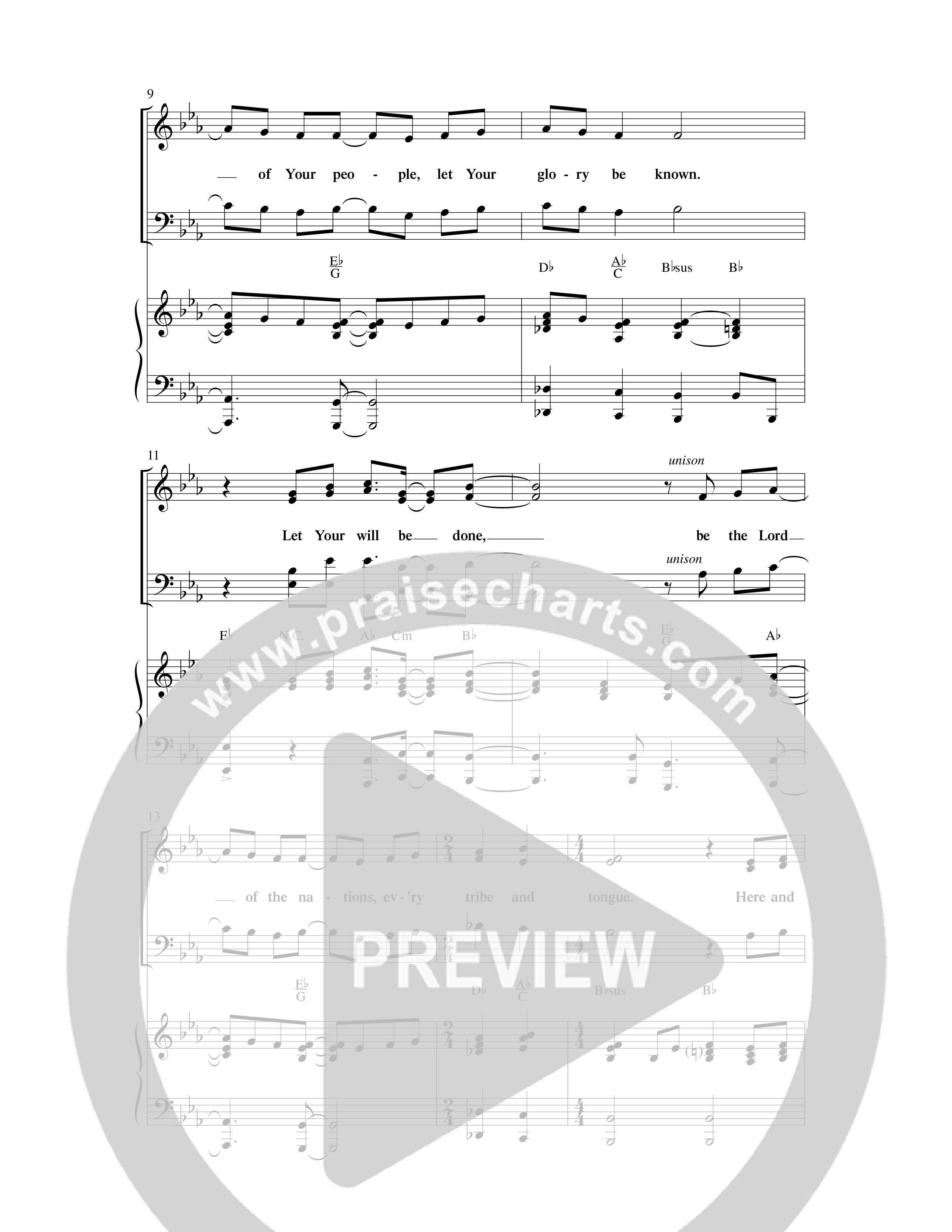 Let Your Kingdom Come (Choral Anthem SATB) Anthem (SATB/Piano) (Word Music Choral / Arr. Dave Williamson)